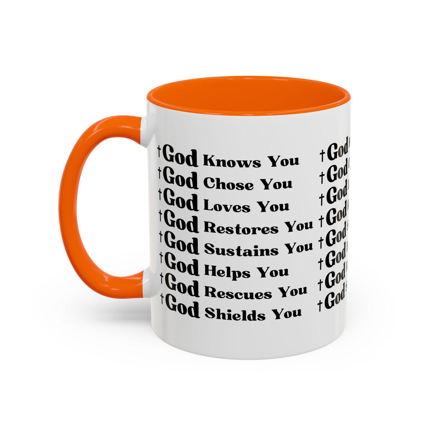 God's Love and Promises Faith-Filled Coffee Mug Faith Hope And Love Christian Gift for Coffee Lovers