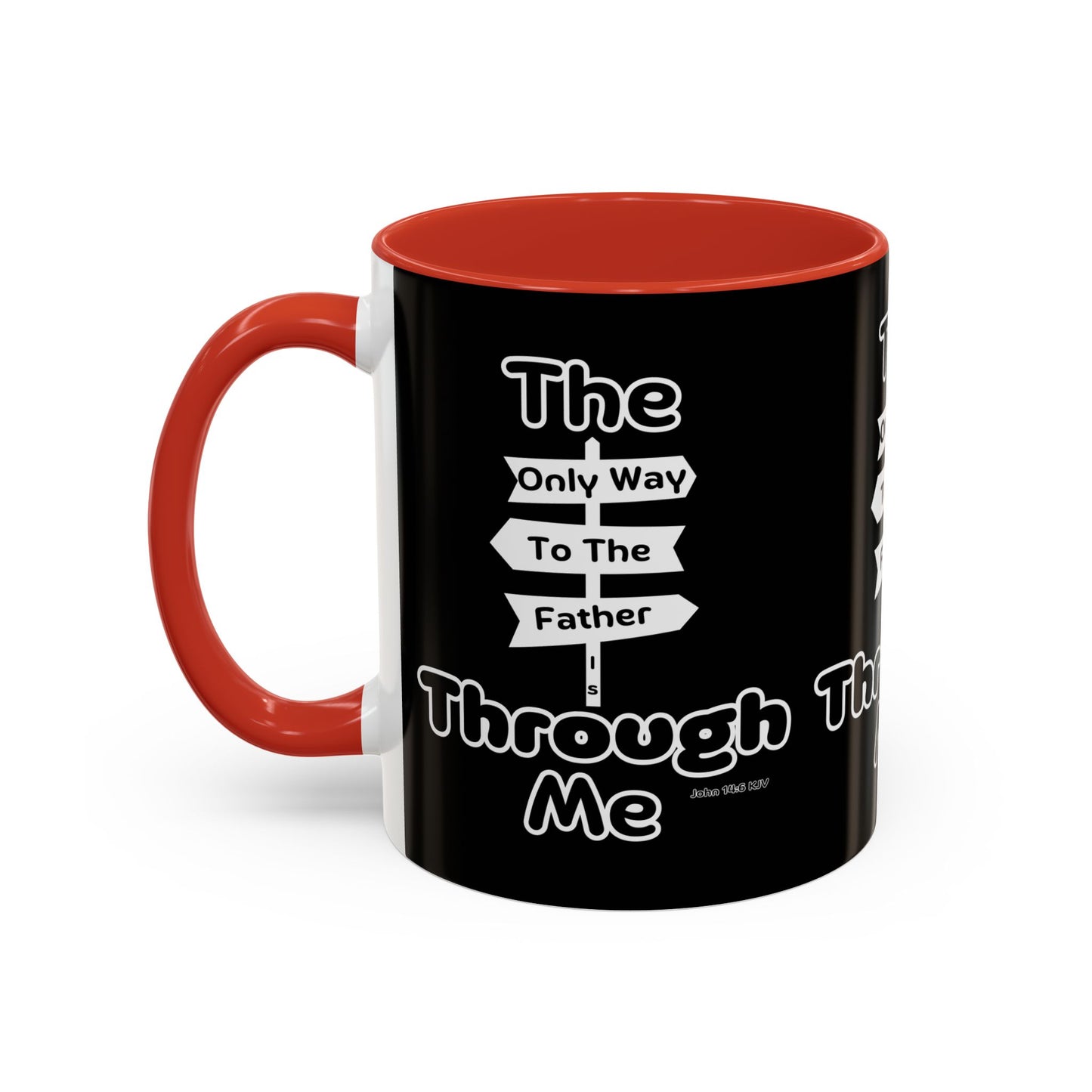 John 14:6 Bible Verse Coffee Mug Faith Based Christian Gift