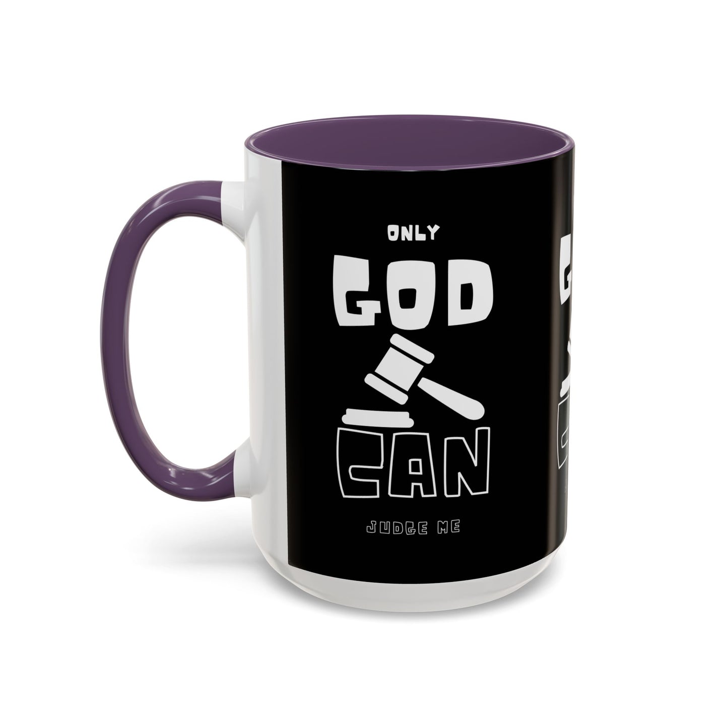 Only God Can Judge Me Coffee Mug Biblical Christian Gift for Faith-Based Coffee Lovers