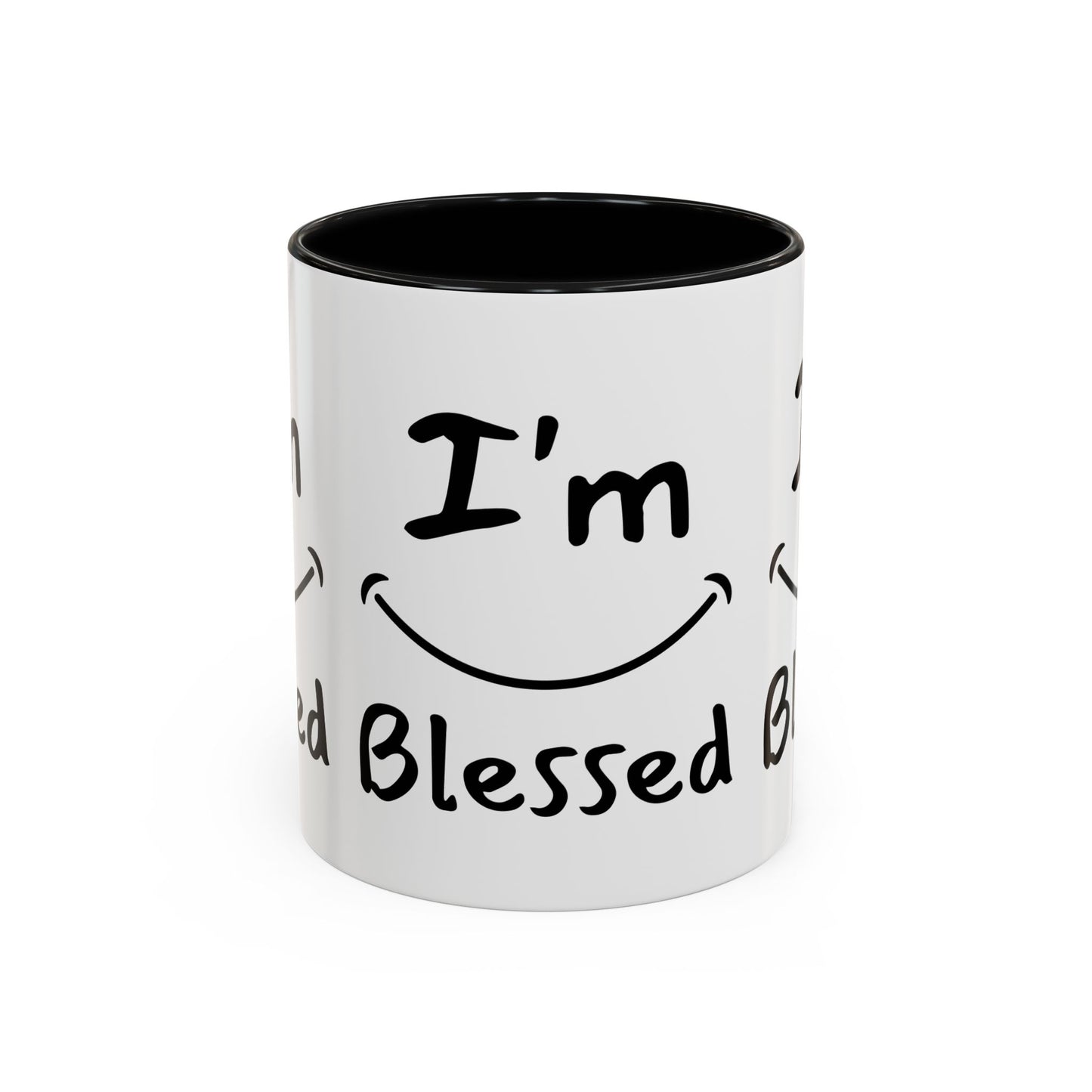 I'm Blessed Coffee Mug Inspirational Christian Gift for Faith-Based Living