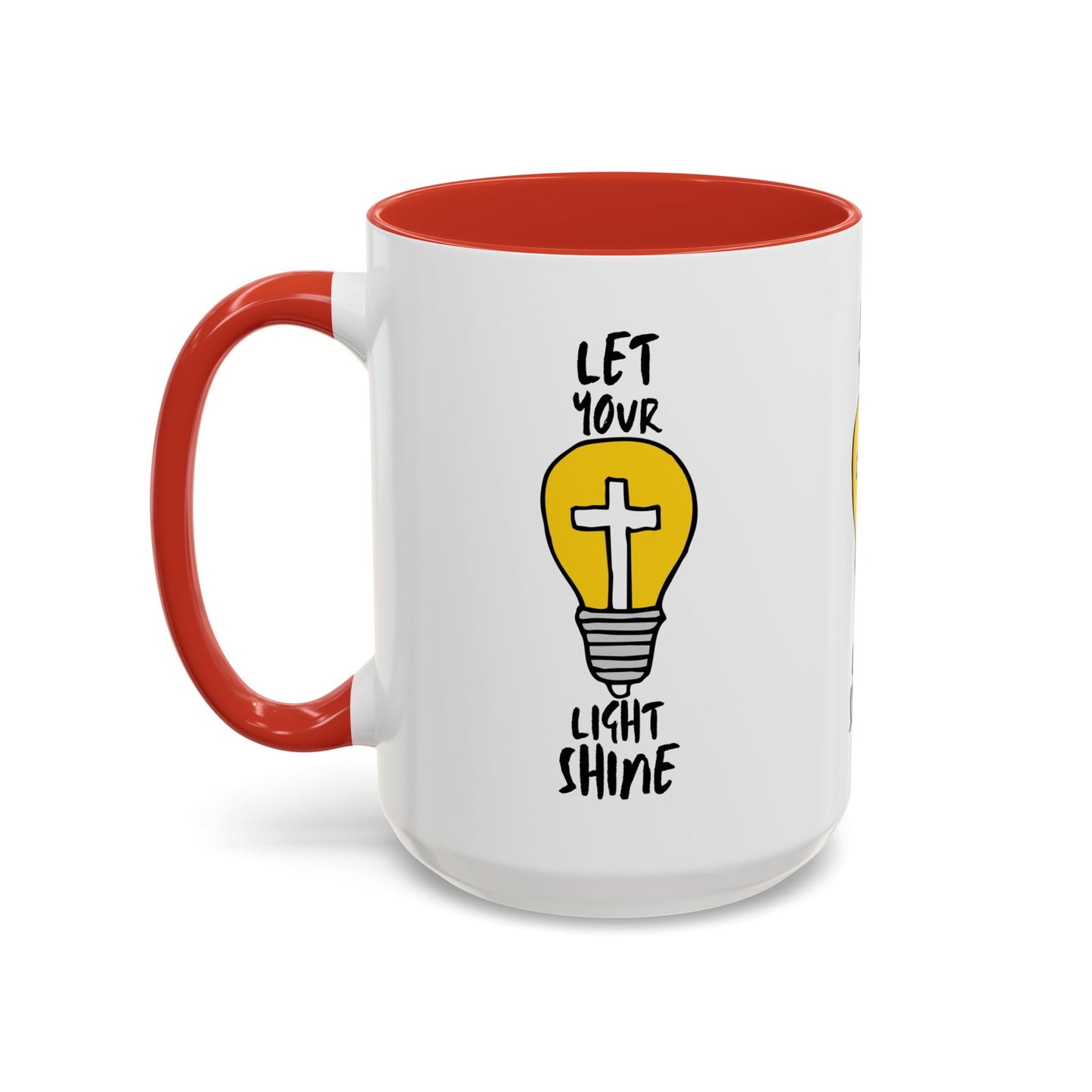 Let Your Light Shine Coffee Mug Inspirational Christian Gift for Faith-Based Coffee Lovers