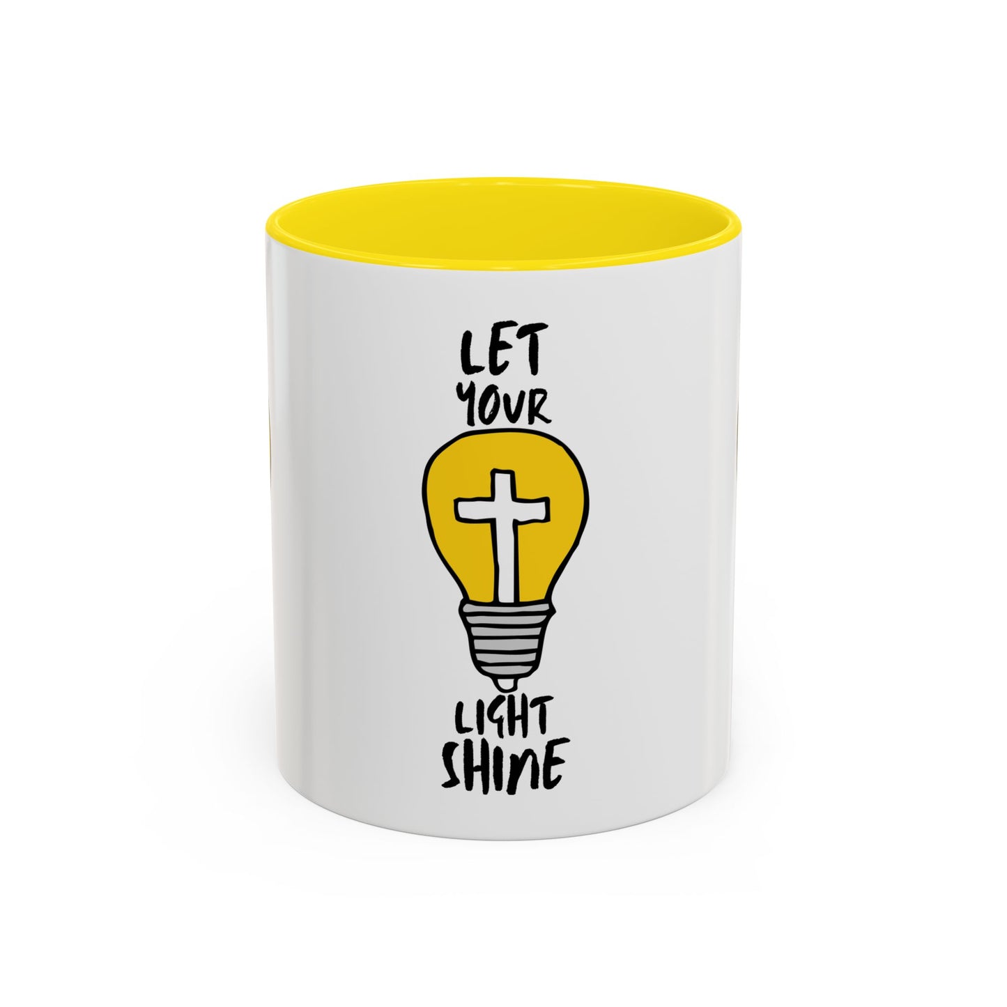 Let Your Light Shine Coffee Mug Inspirational Christian Gift for Faith-Based Coffee Lovers