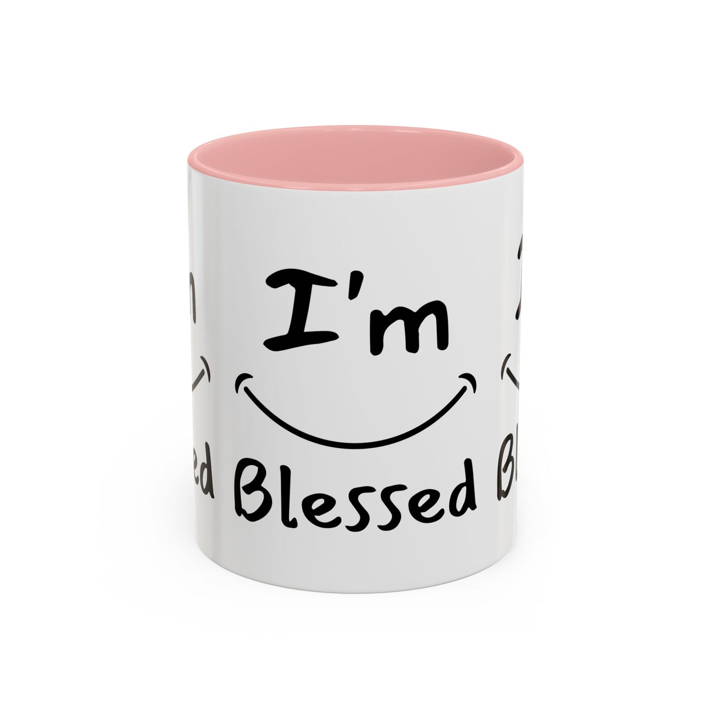 I'm Blessed Coffee Mug Inspirational Christian Gift for Faith-Based Living