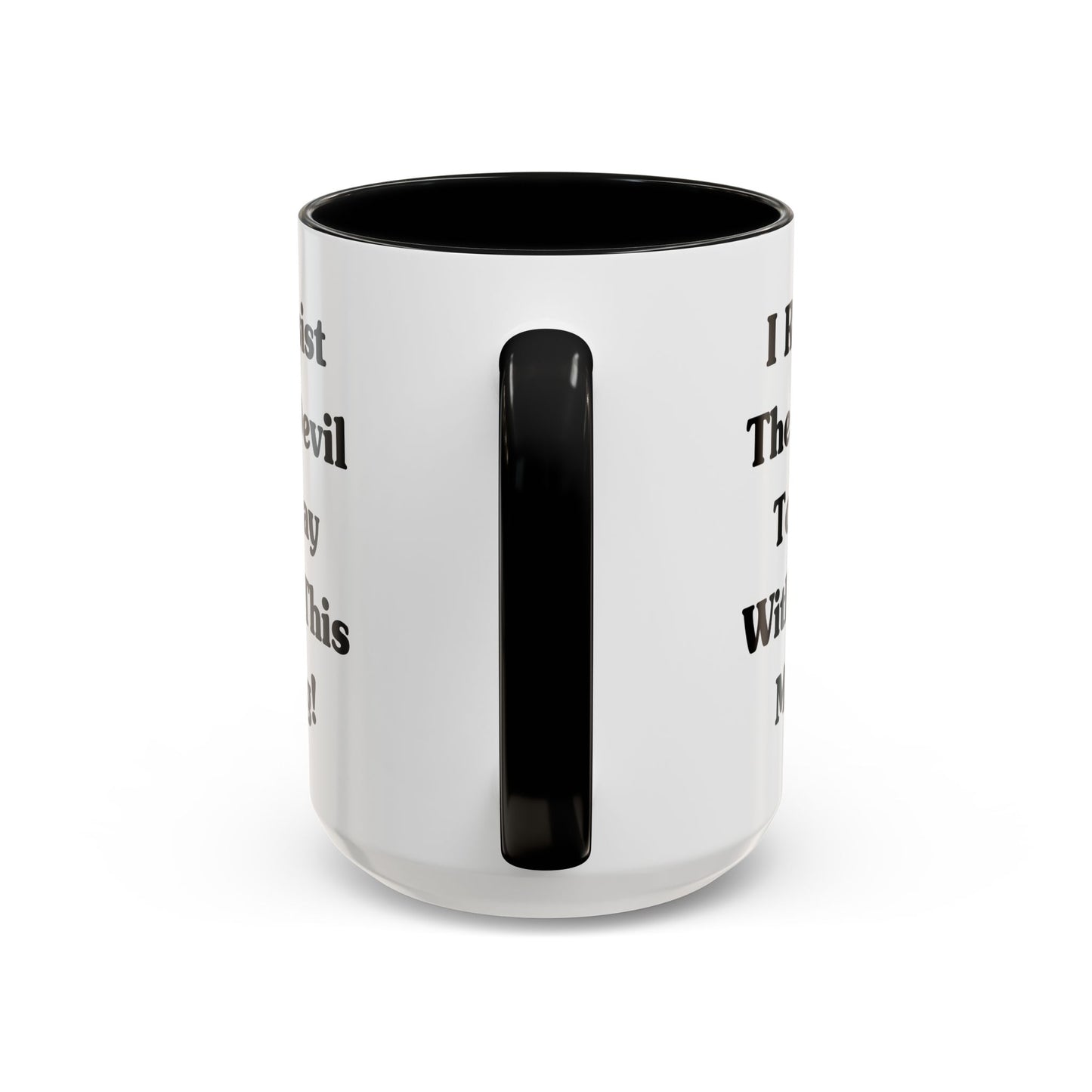 I Resist The Devil Today With This Coffee Mug Inspirational Christian Gift for Faith-Based Coffee Lovers