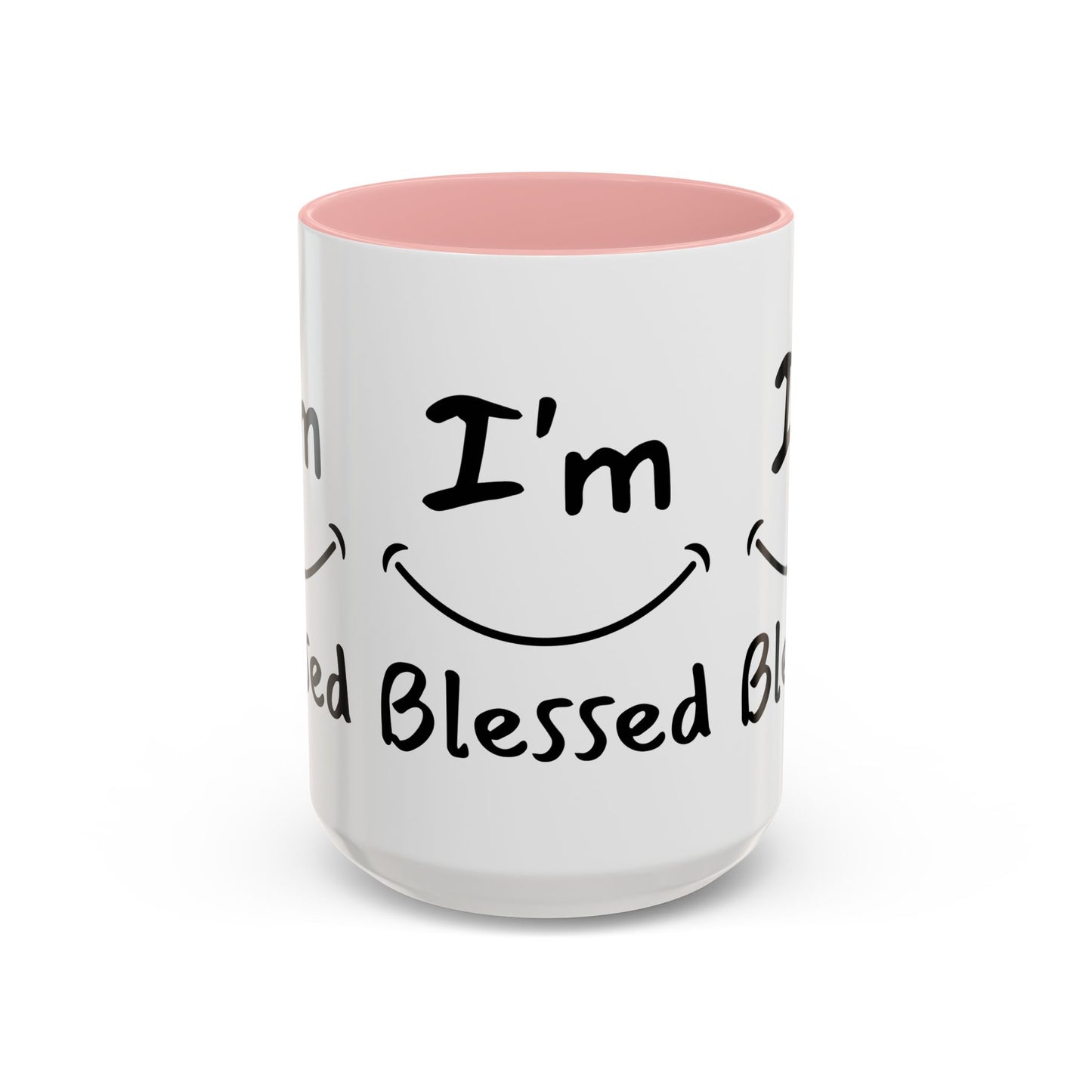 I'm Blessed Coffee Mug Inspirational Christian Gift for Faith-Based Living