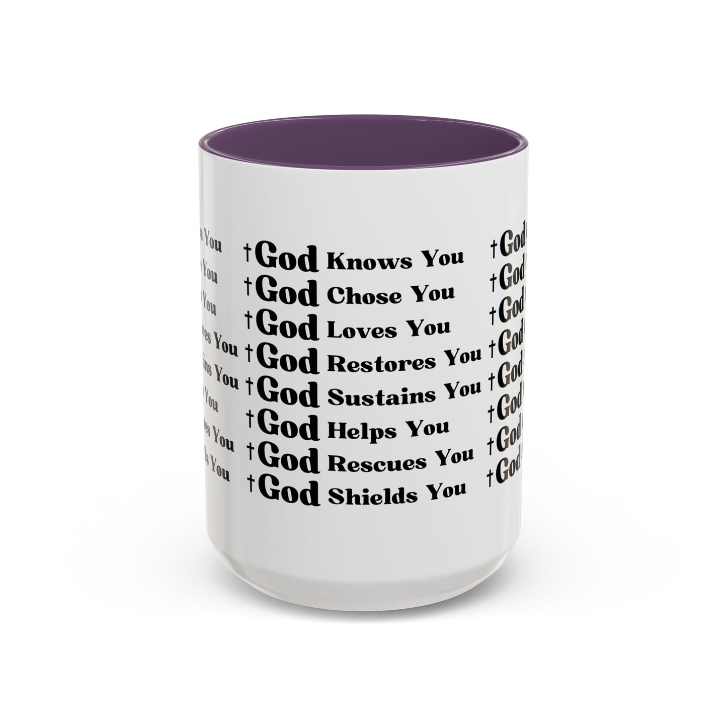 God's Love and Promises Faith-Filled Coffee Mug Faith Hope And Love Christian Gift for Coffee Lovers