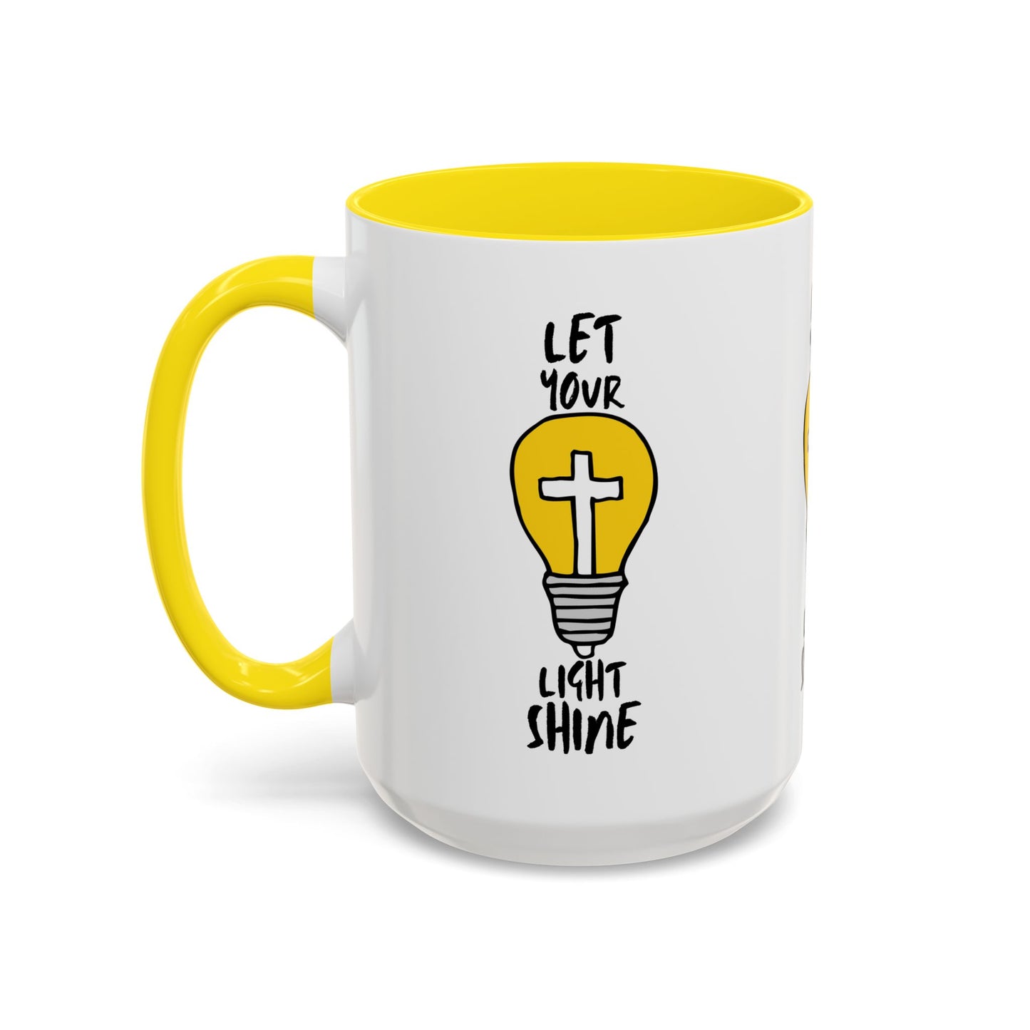 Let Your Light Shine Coffee Mug Inspirational Christian Gift for Faith-Based Coffee Lovers