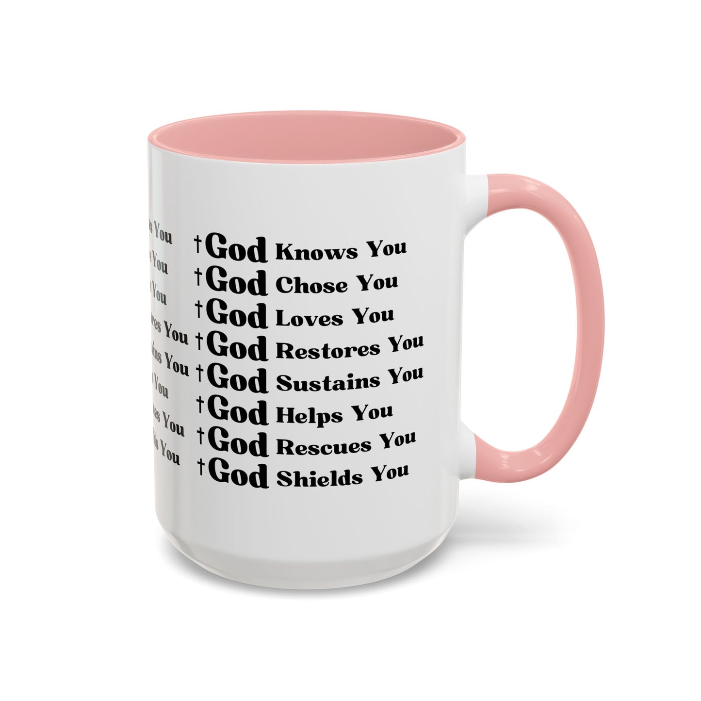 God's Love and Promises Faith-Filled Coffee Mug Faith Hope And Love Christian Gift for Coffee Lovers