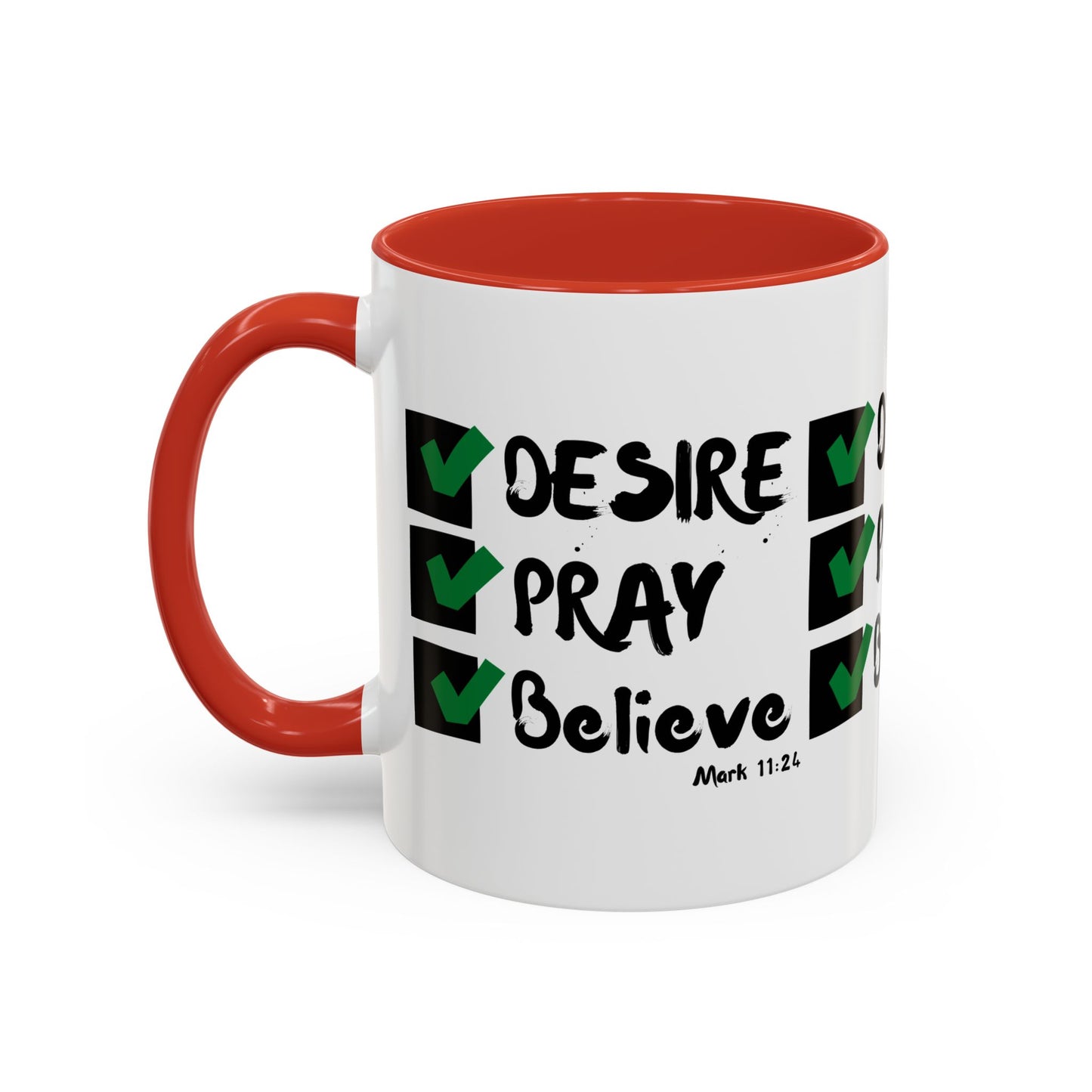 Mark 11:24 KJV Bible Verse Coffee Mug Faith Based Christian Gift