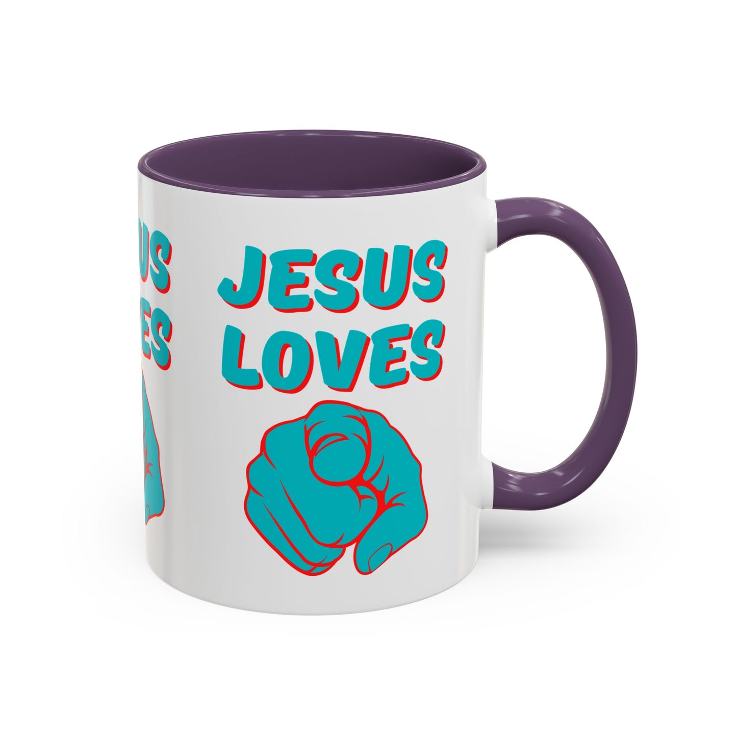 Jesus Loves You Coffee Mug Inspirational Christian Gift for Daily Encouragement