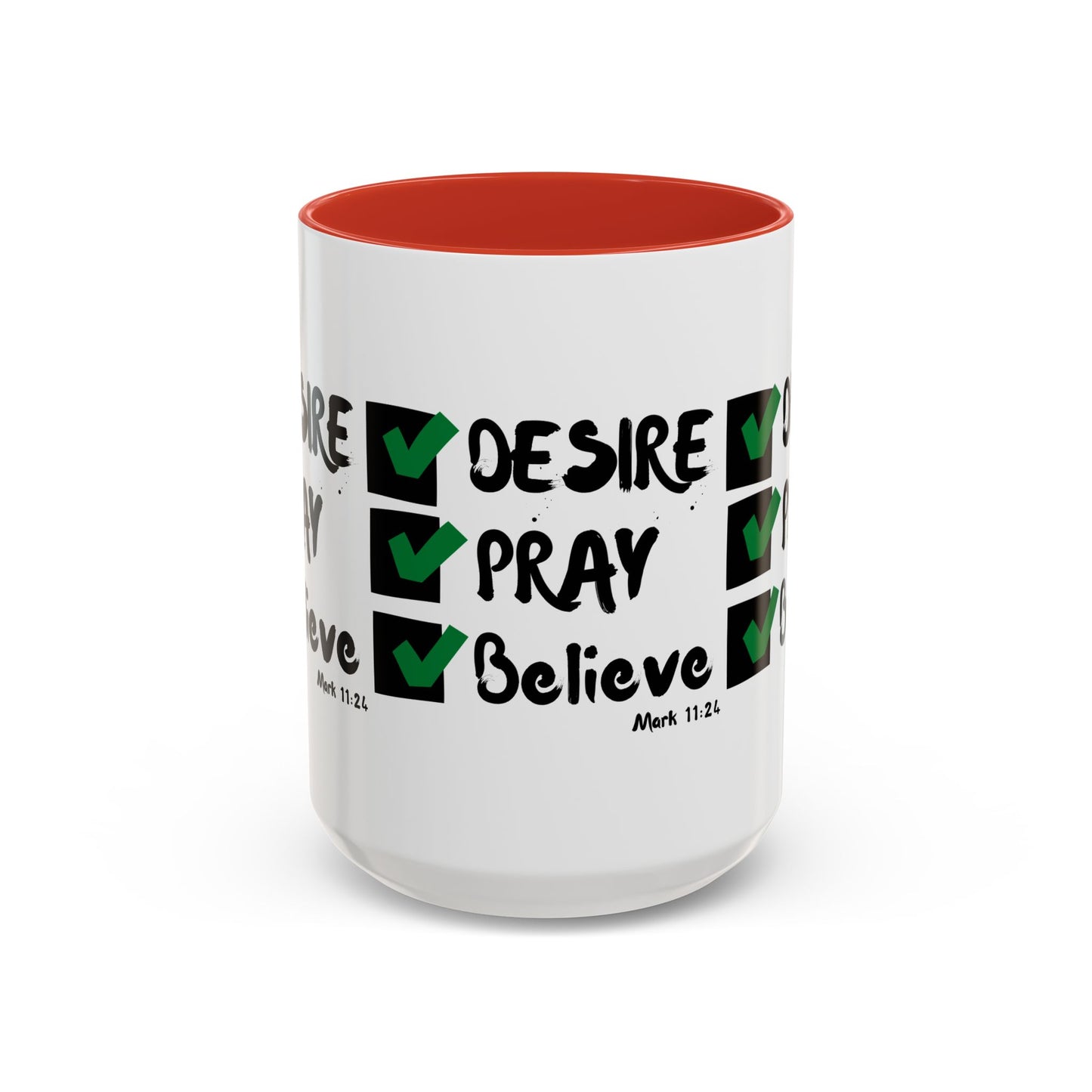 Mark 11:24 KJV Bible Verse Coffee Mug Faith Based Christian Gift