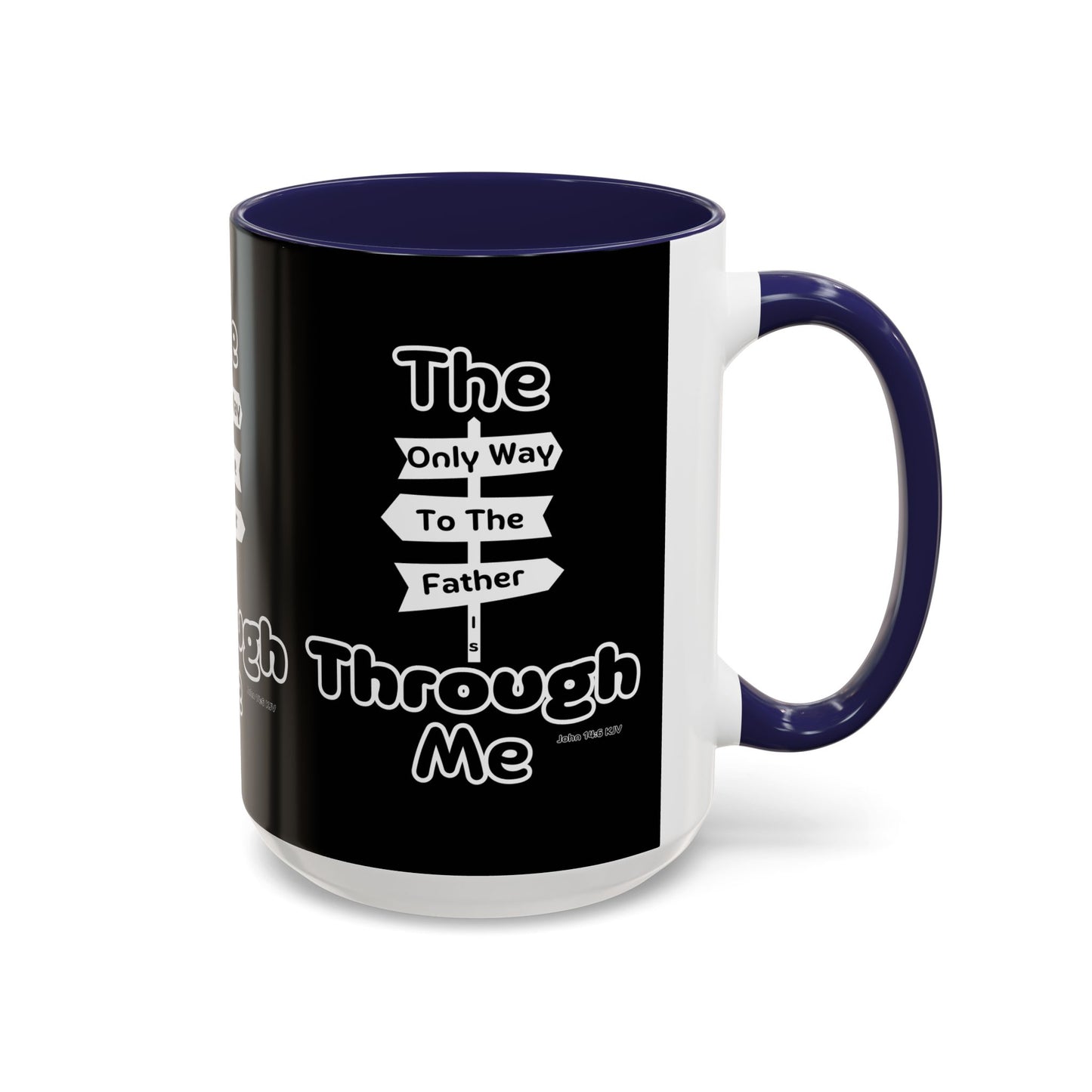 John 14:6 Bible Verse Coffee Mug Faith Based Christian Gift