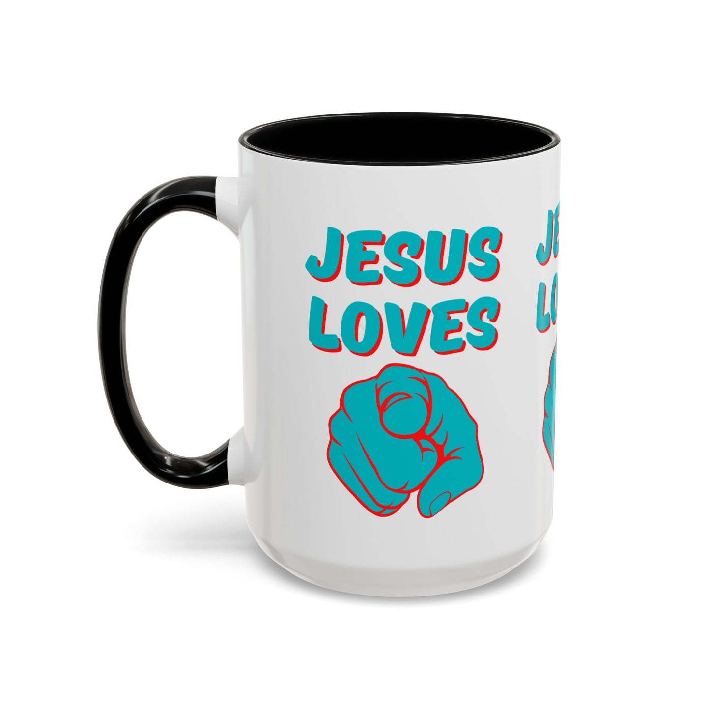 Jesus Loves You Coffee Mug Inspirational Christian Gift for Daily Encouragement