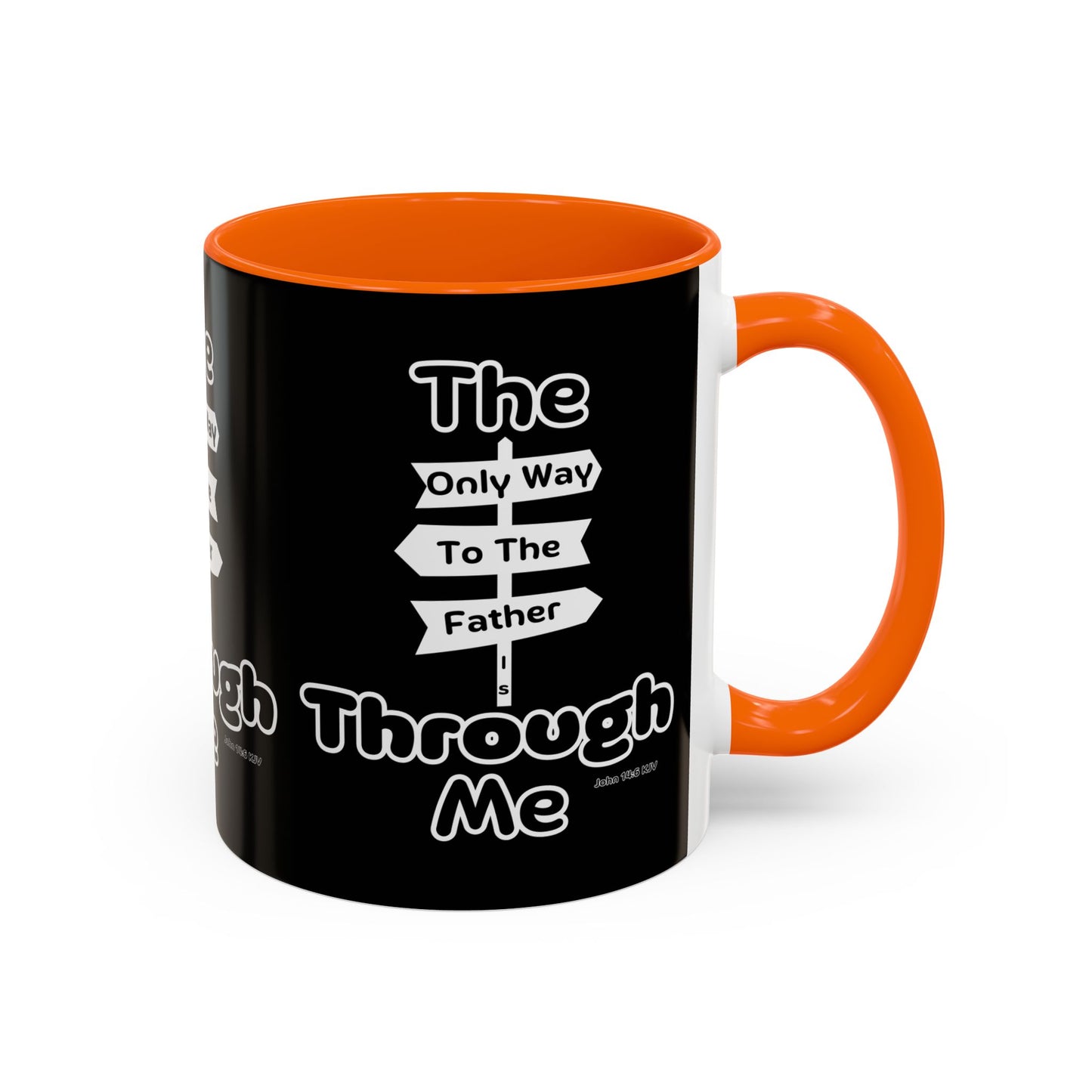 John 14:6 Bible Verse Coffee Mug Faith Based Christian Gift