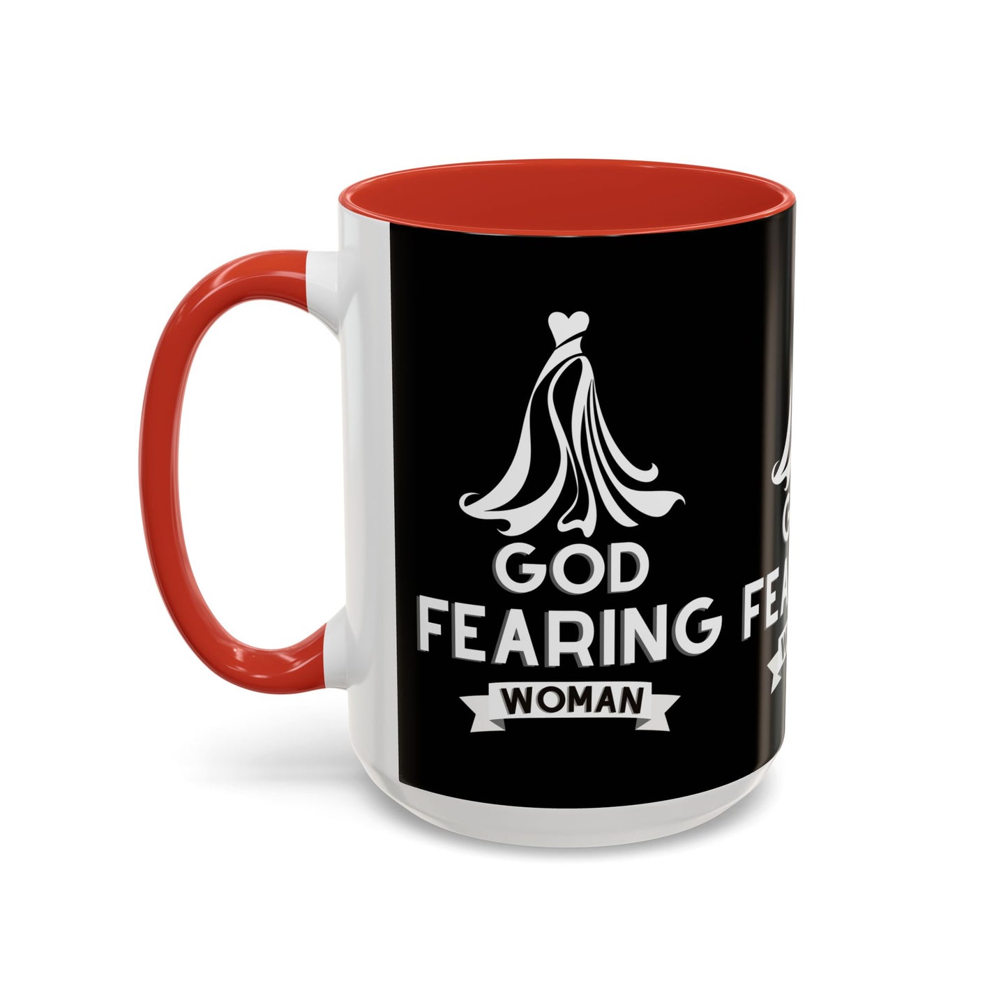 God Fearing Woman Coffee Mug Inspirational Christian Gift for Her