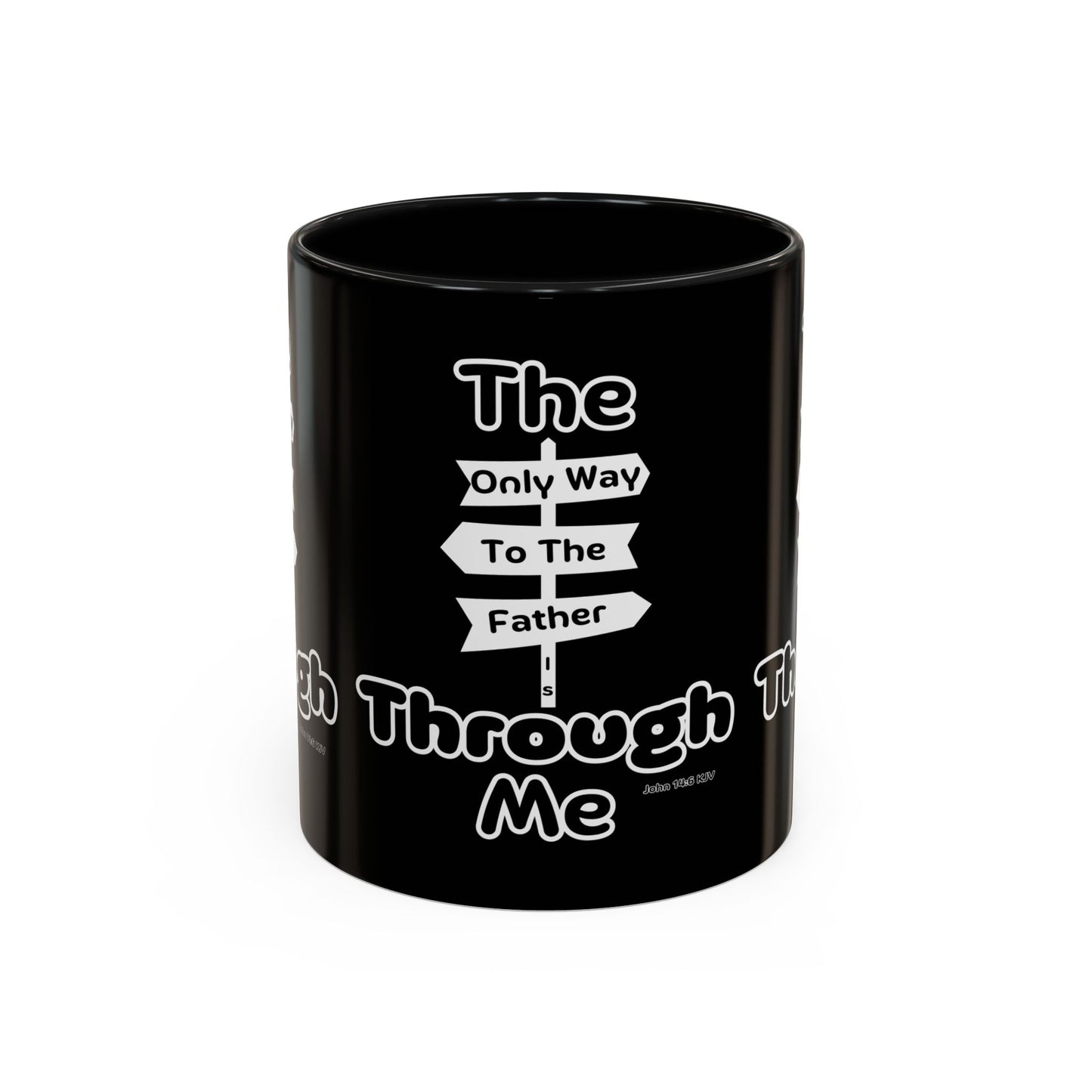 John 14:6 Bible Verse Coffee Mug Faith Based Christian Gift