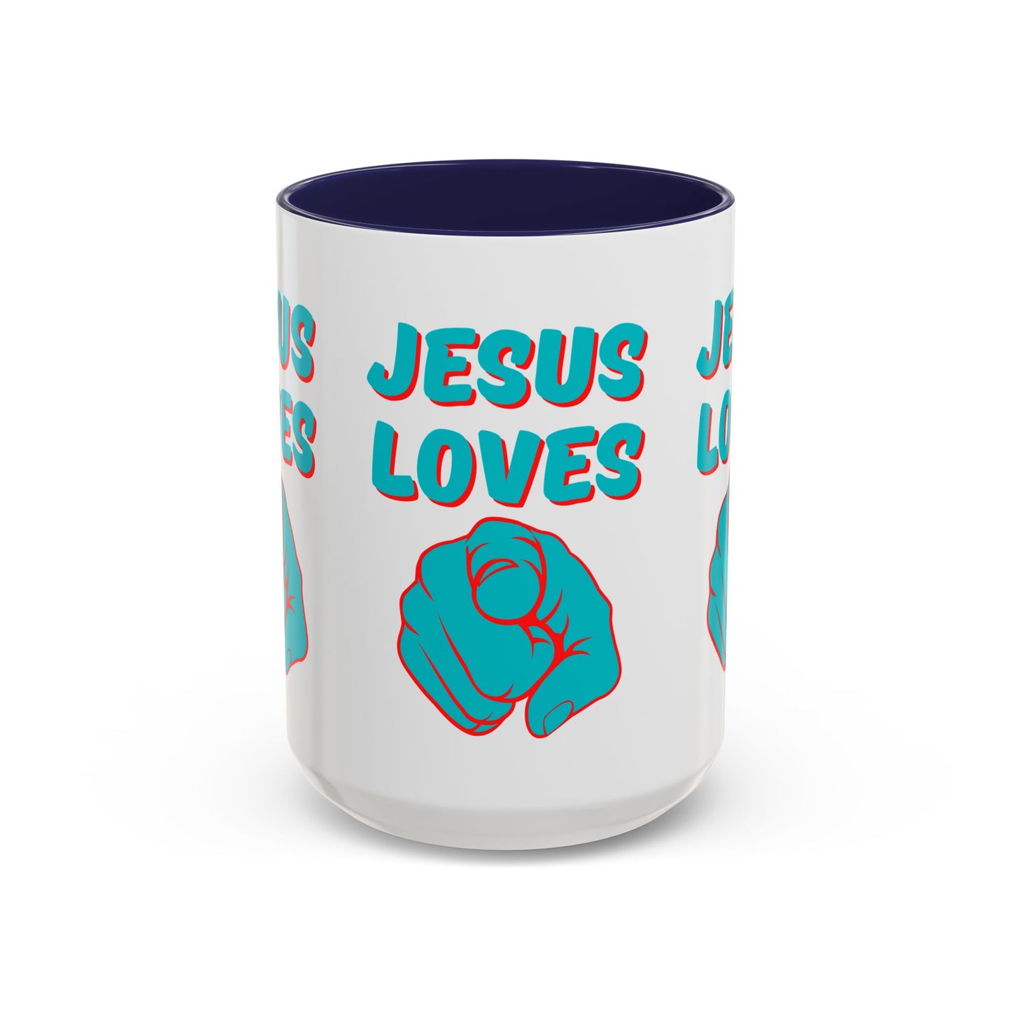 Jesus Loves You Coffee Mug Inspirational Christian Gift for Daily Encouragement