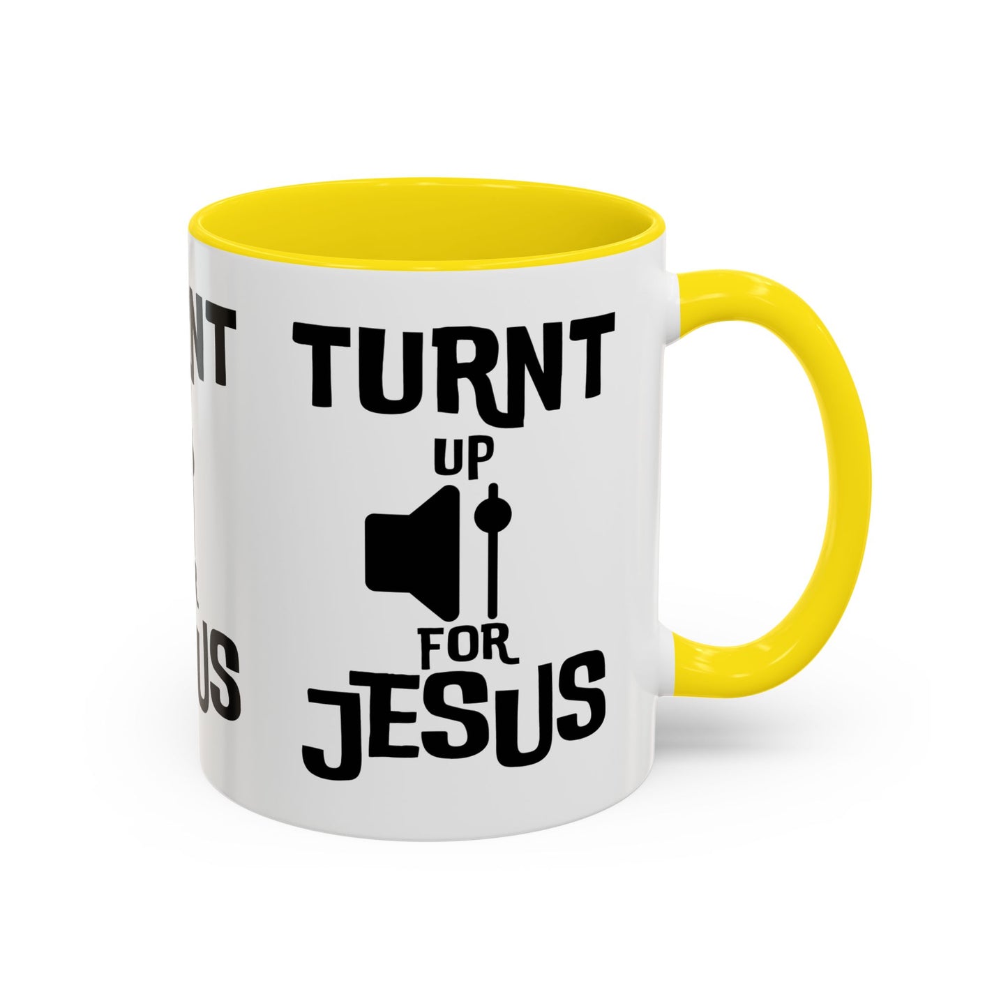 Turnt Up For Jesus Coffee Mug Biblical Christian Gift for Faith-Based Coffee Lovers