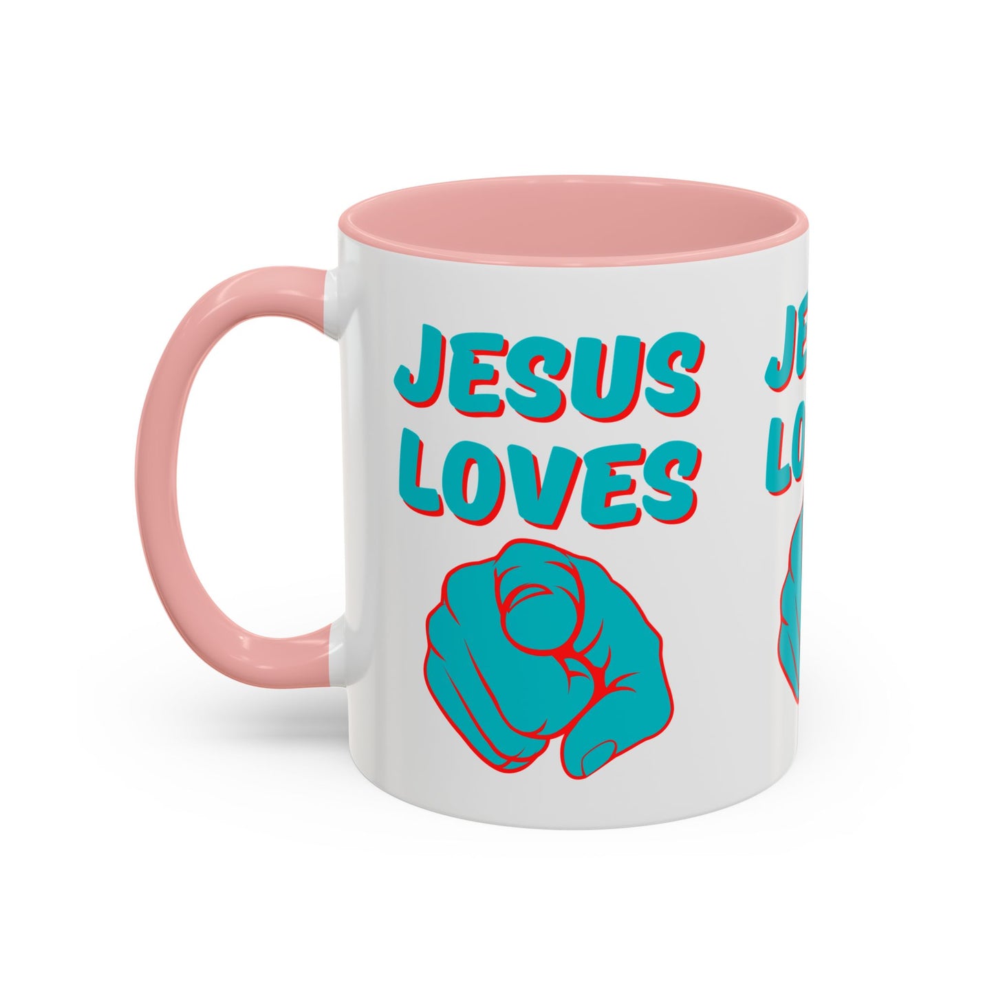 Jesus Loves You Coffee Mug Inspirational Christian Gift for Daily Encouragement