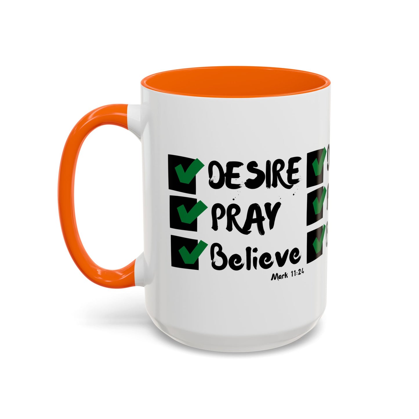 Mark 11:24 KJV Bible Verse Coffee Mug Faith Based Christian Gift