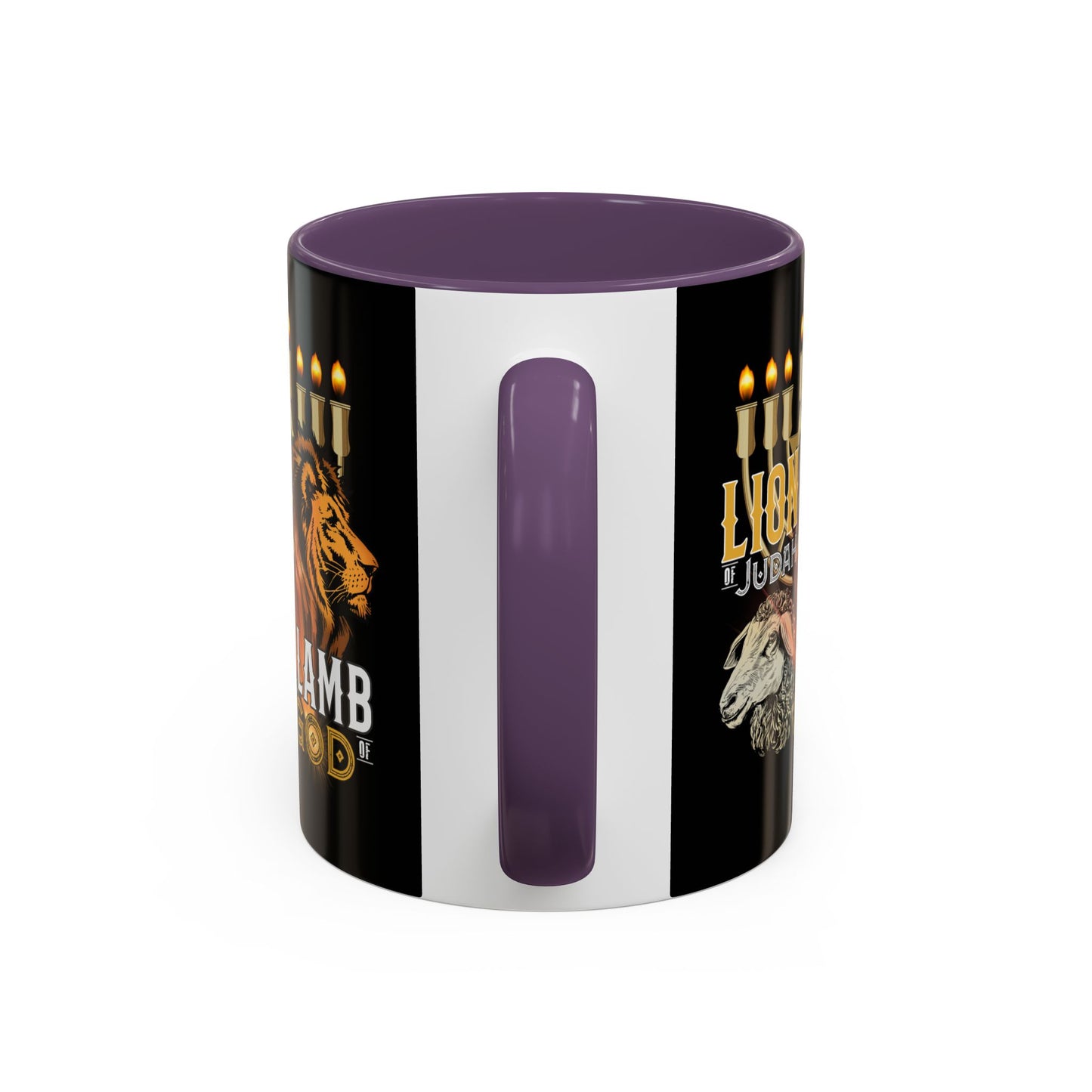 Lion of Judah, Lamb of God Coffee Mug Embrace Faith & Strength