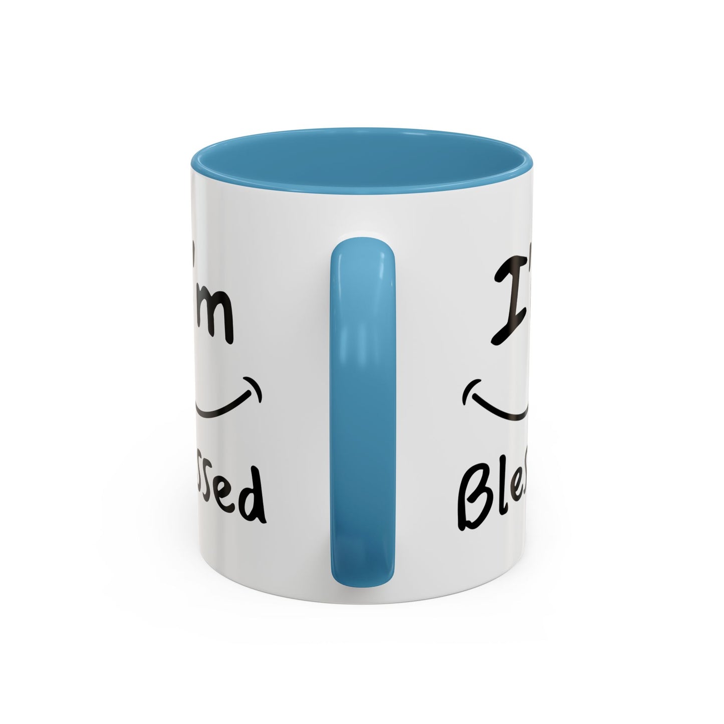 I'm Blessed Coffee Mug Inspirational Christian Gift for Faith-Based Living