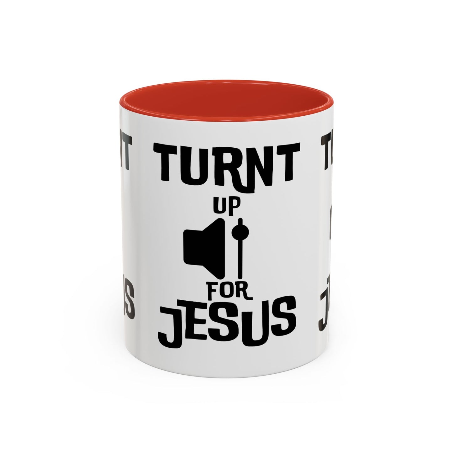 Turnt Up For Jesus Coffee Mug Biblical Christian Gift for Faith-Based Coffee Lovers