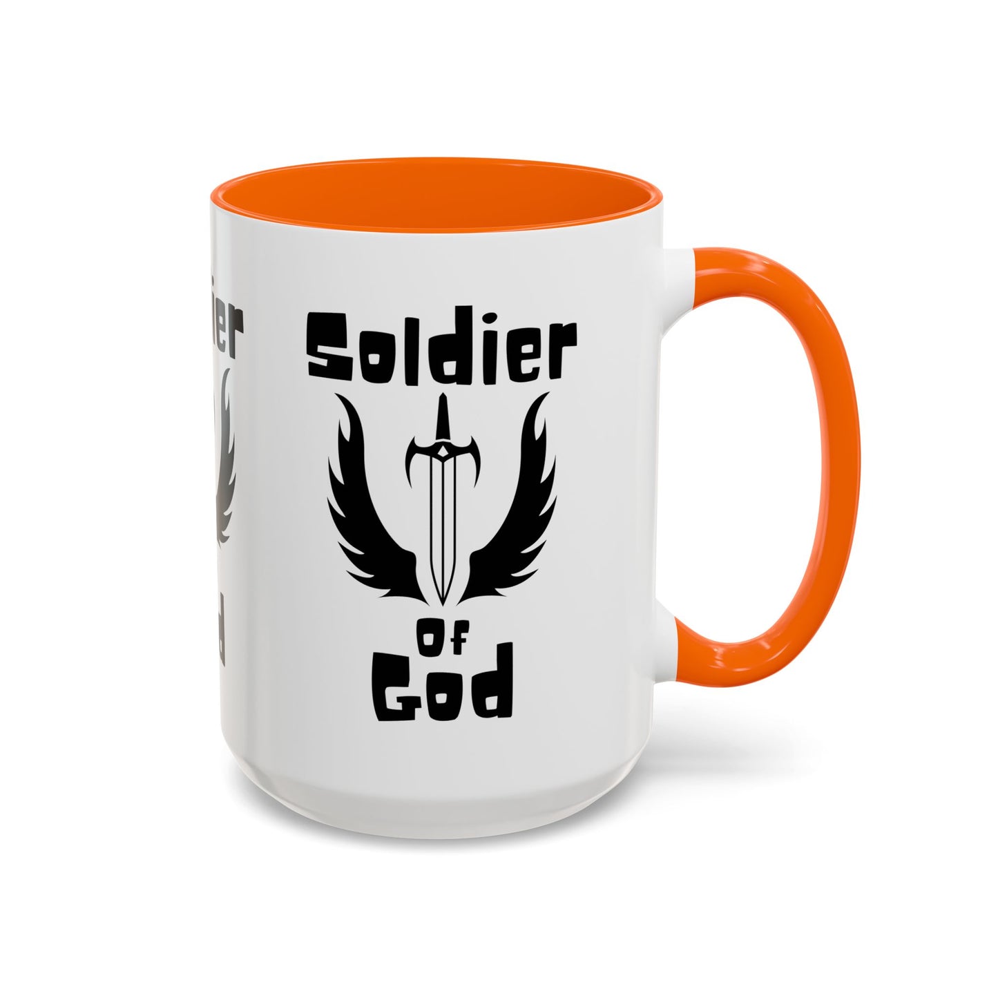 Soldier of God Coffee Mug Inspirational Christian Gift for Faith-Based Living