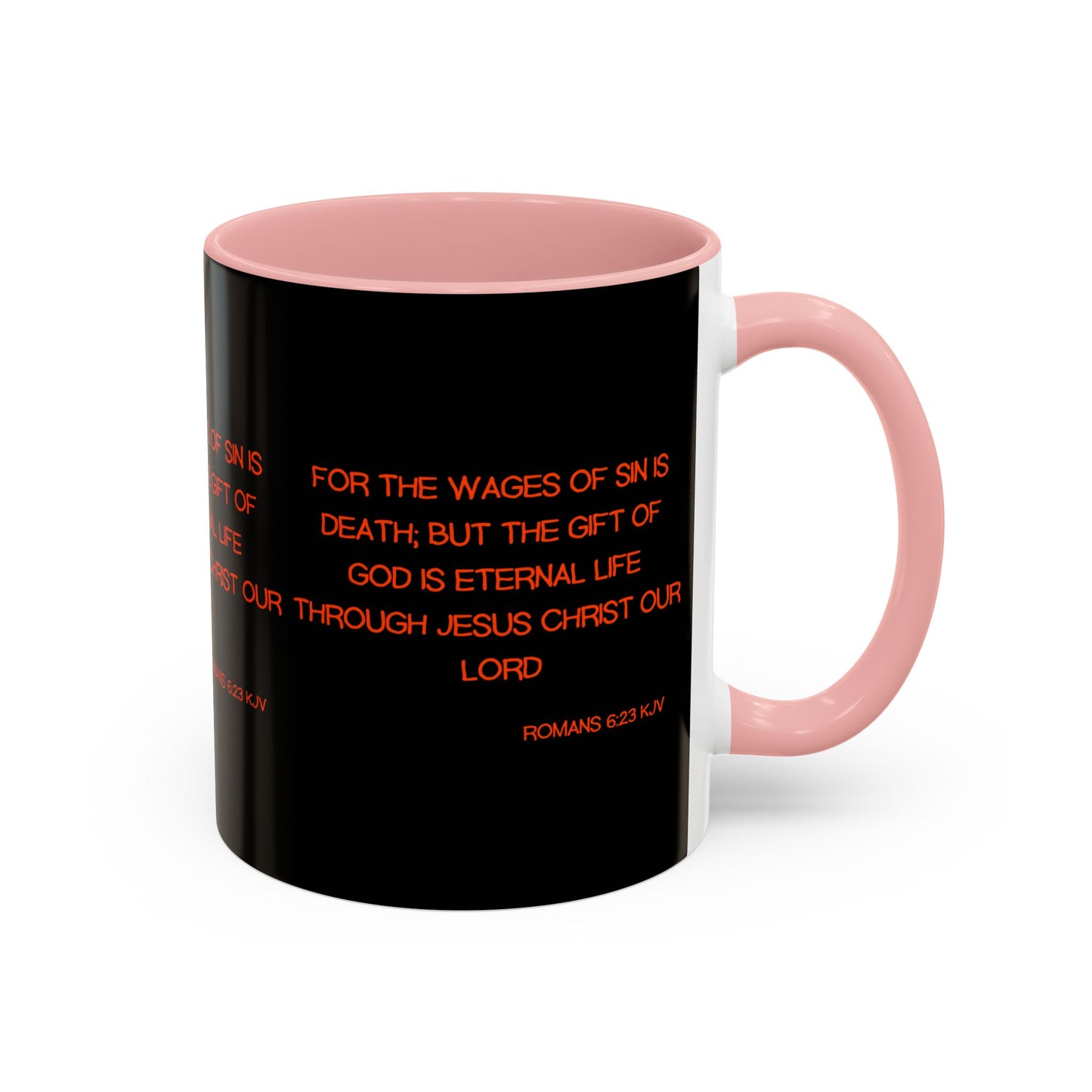 Romans 6:23 KJV Coffee Mug The Gift of God is Eternal Life Biblical Christian Gift for Faith-Based Living