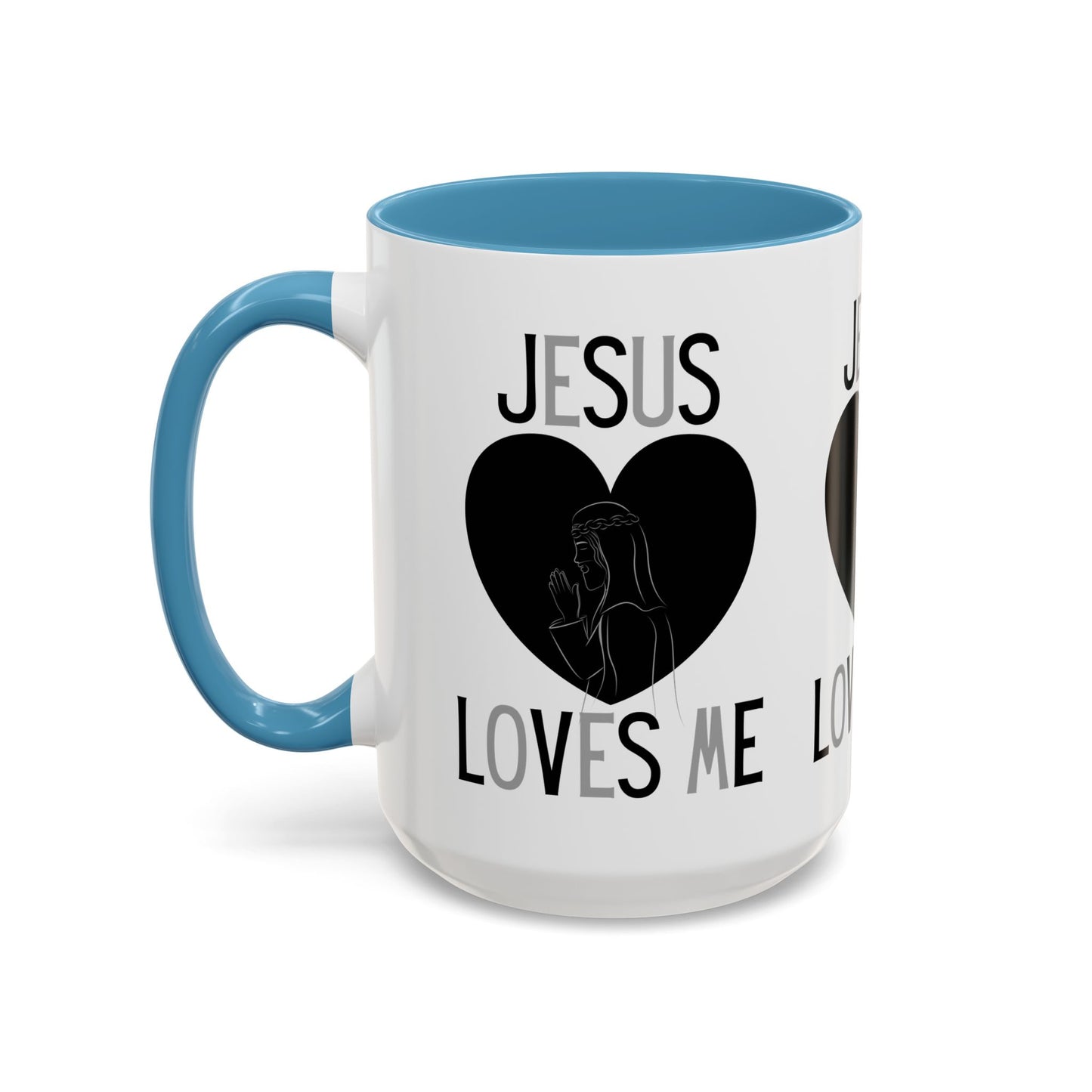 Jesus Loves Me Coffee Mug Inspirational Christian Gift for Faith-Based Living