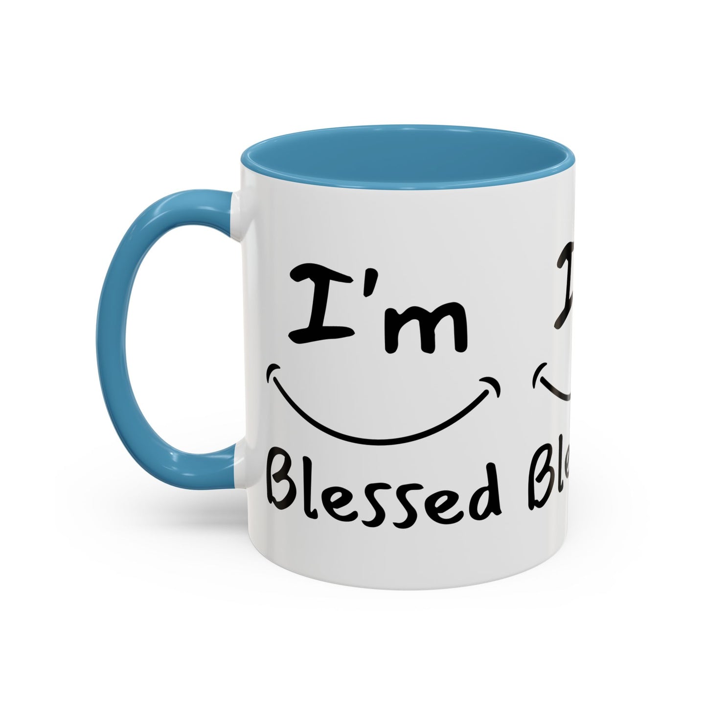 I'm Blessed Coffee Mug Inspirational Christian Gift for Faith-Based Living