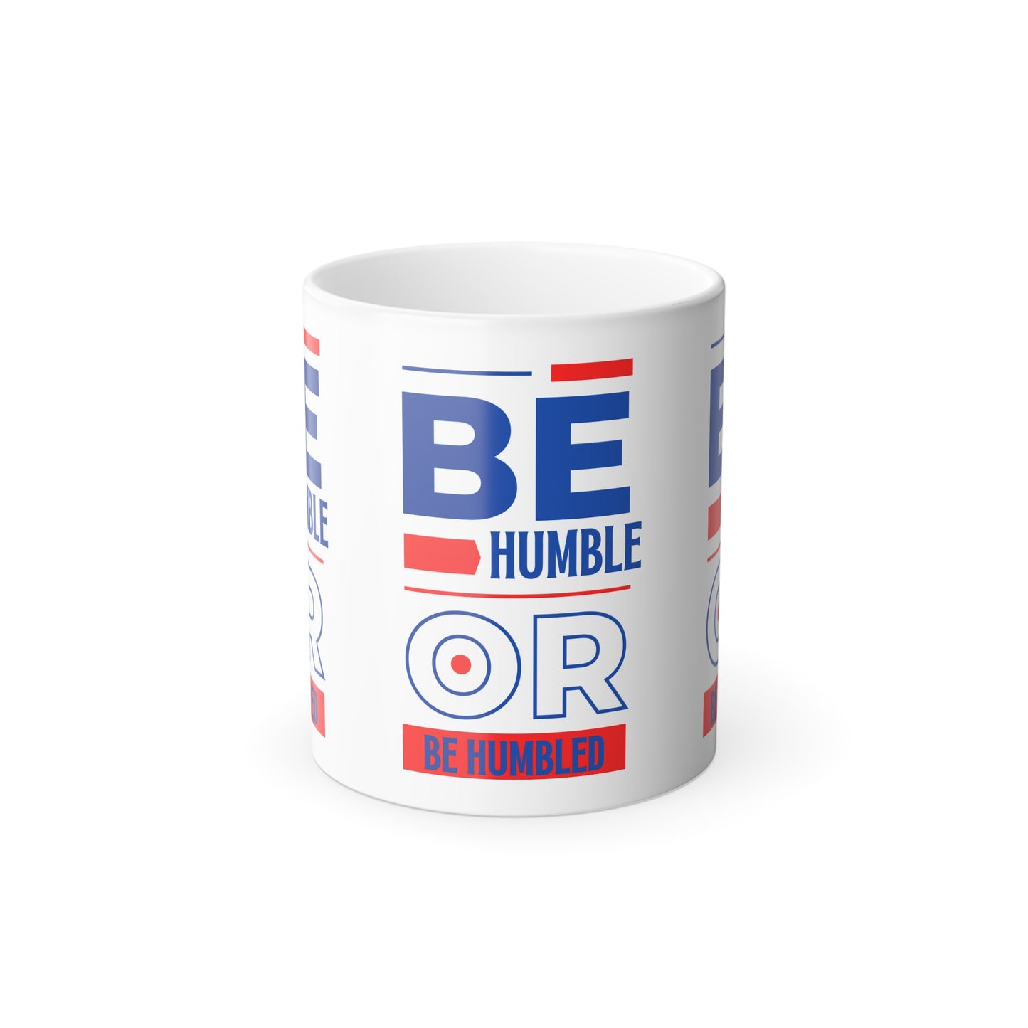 Be Humble Or Be Humbled Bible Themed Color Morphing Coffee Mug Faith Based Inspirational Christian Gift for Coffee Lovers