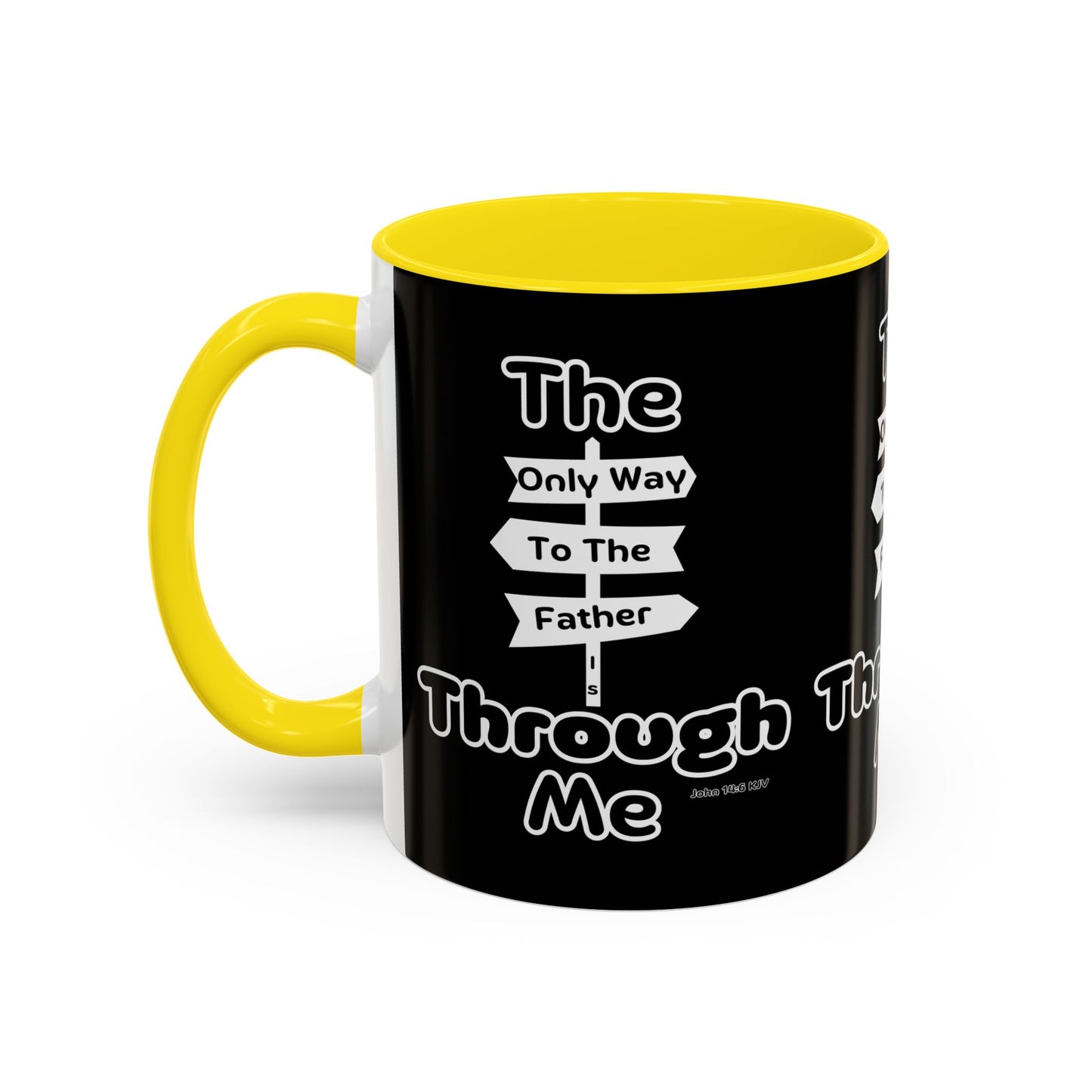 John 14:6 Bible Verse Coffee Mug Faith Based Christian Gift