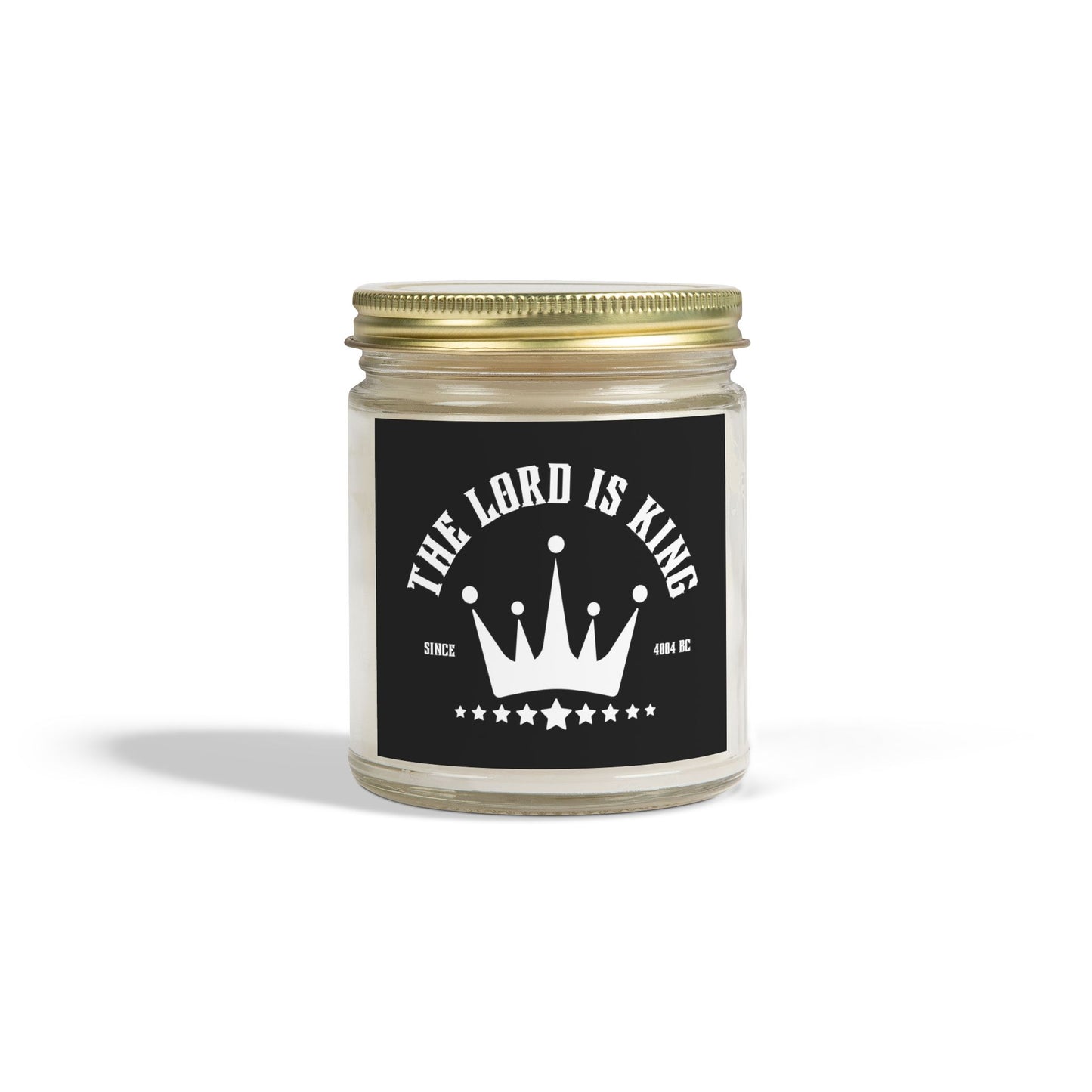 The Lord Is King Scented Candle Inspirational Christian Gift for Believers