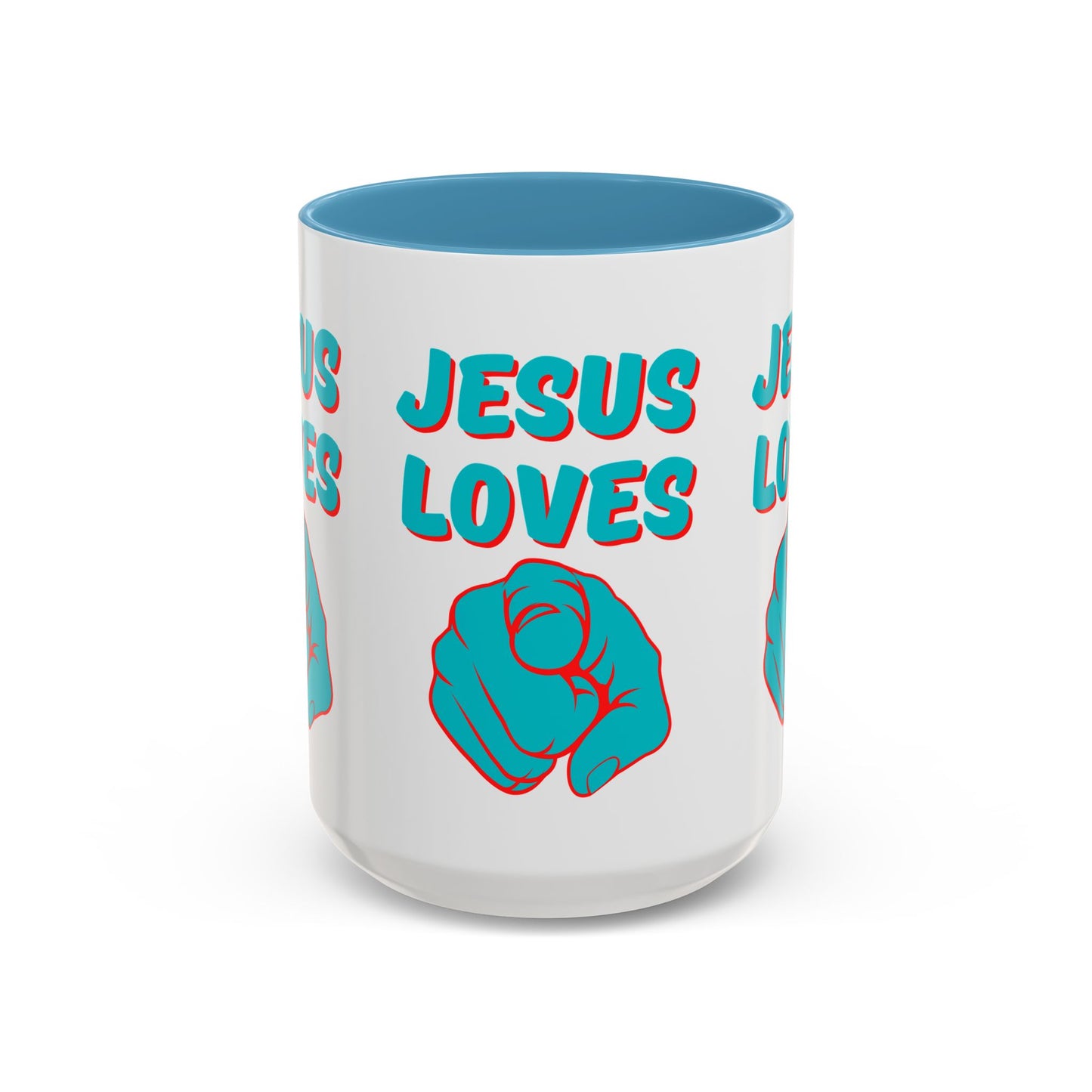 Jesus Loves You Coffee Mug Inspirational Christian Gift for Daily Encouragement