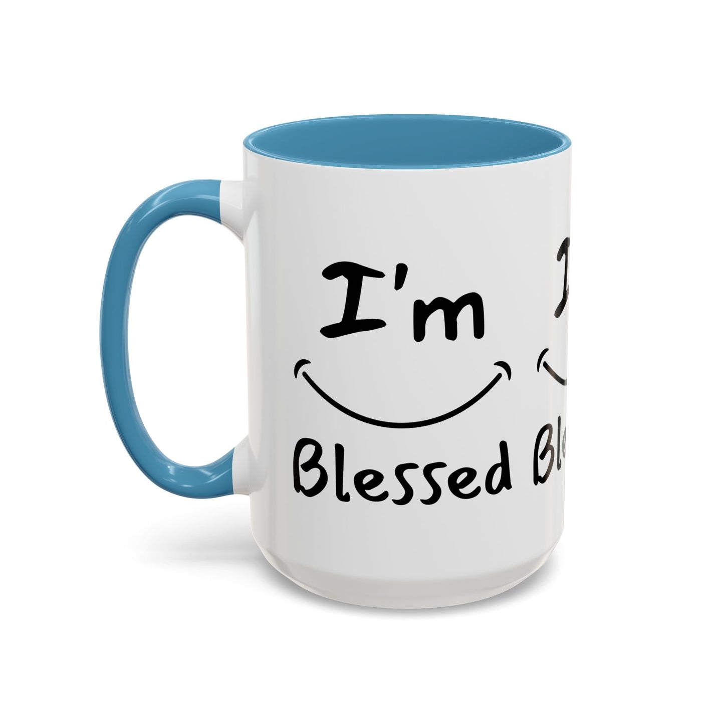 I'm Blessed Coffee Mug Inspirational Christian Gift for Faith-Based Living