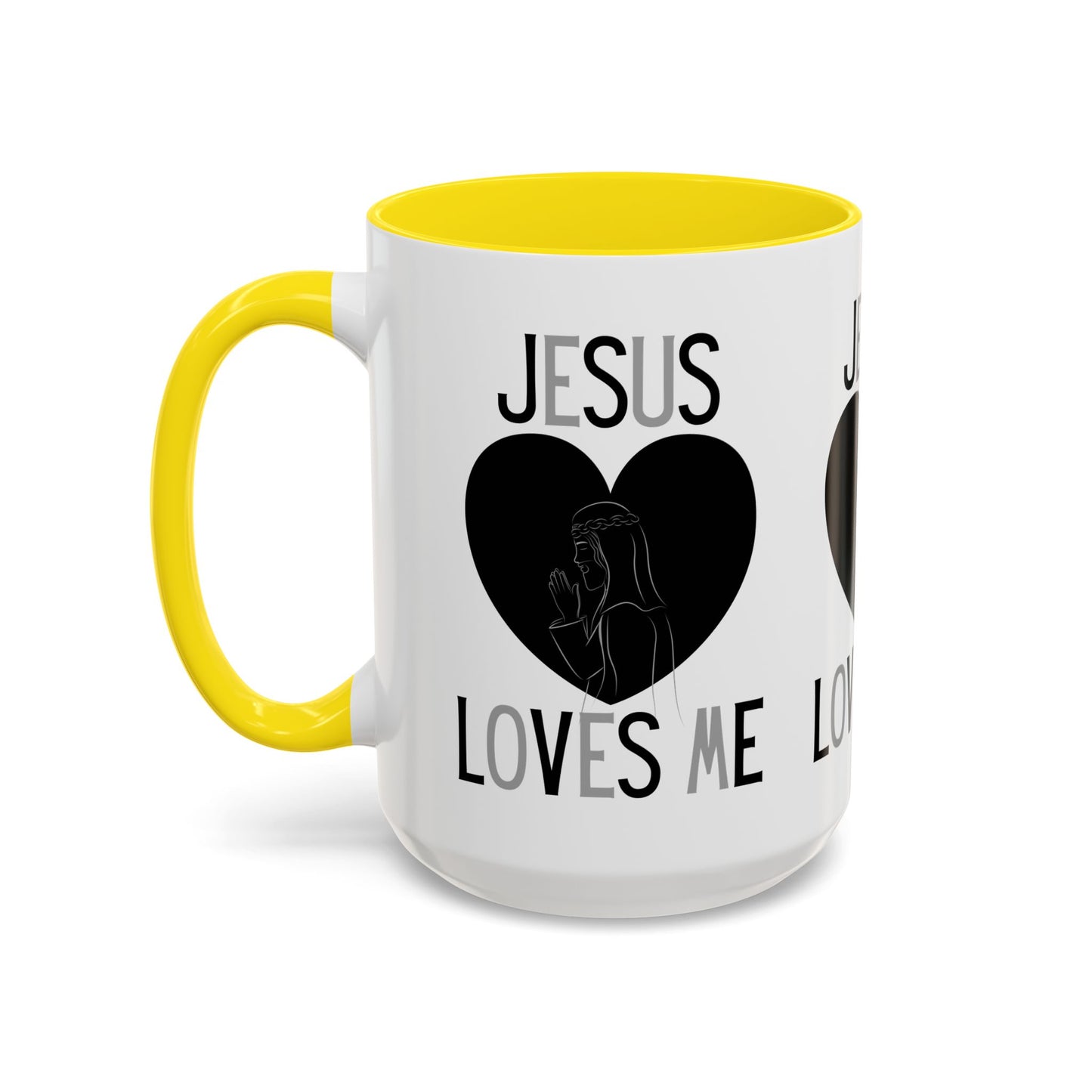 Jesus Loves Me Coffee Mug Inspirational Christian Gift for Faith-Based Living