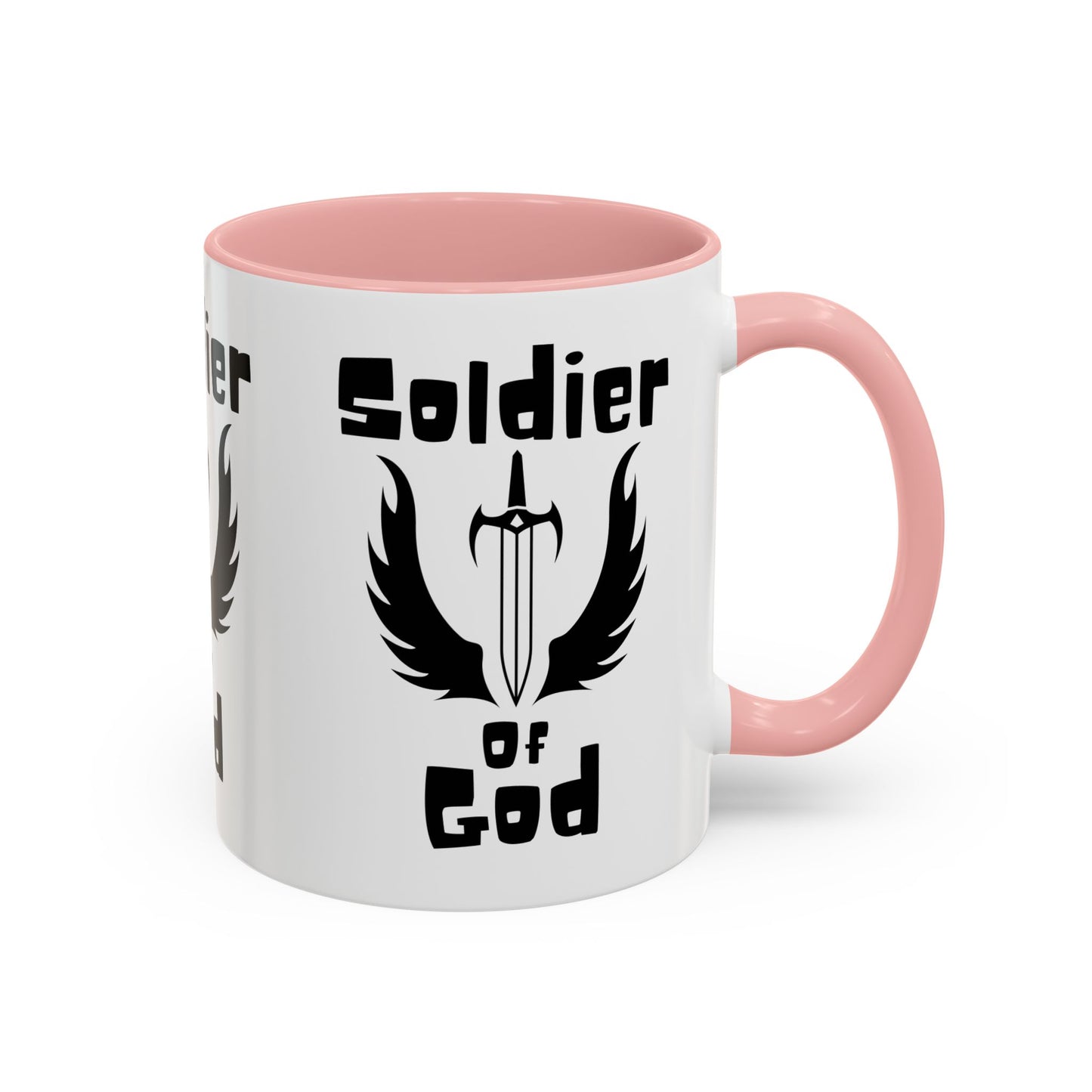 Soldier of God Coffee Mug Inspirational Christian Gift for Faith-Based Living