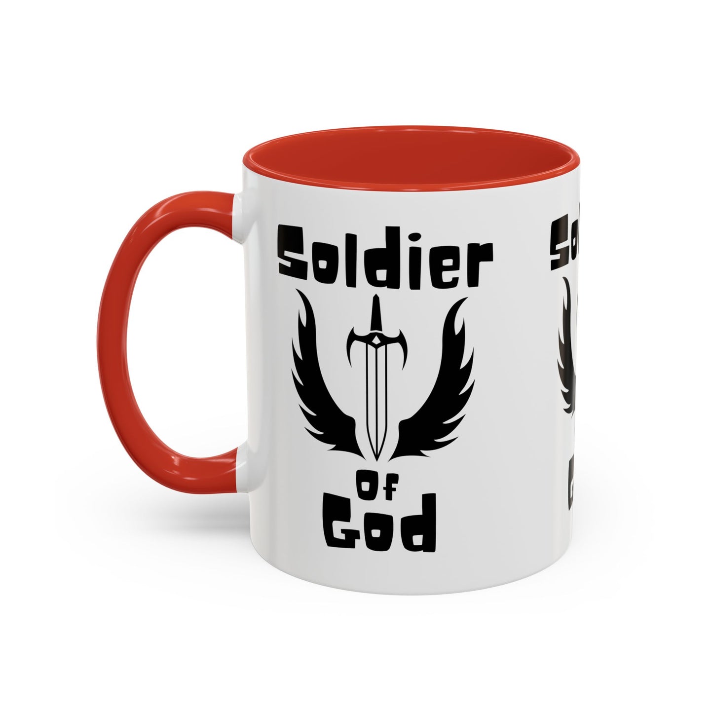 Soldier of God Coffee Mug Inspirational Christian Gift for Faith-Based Living