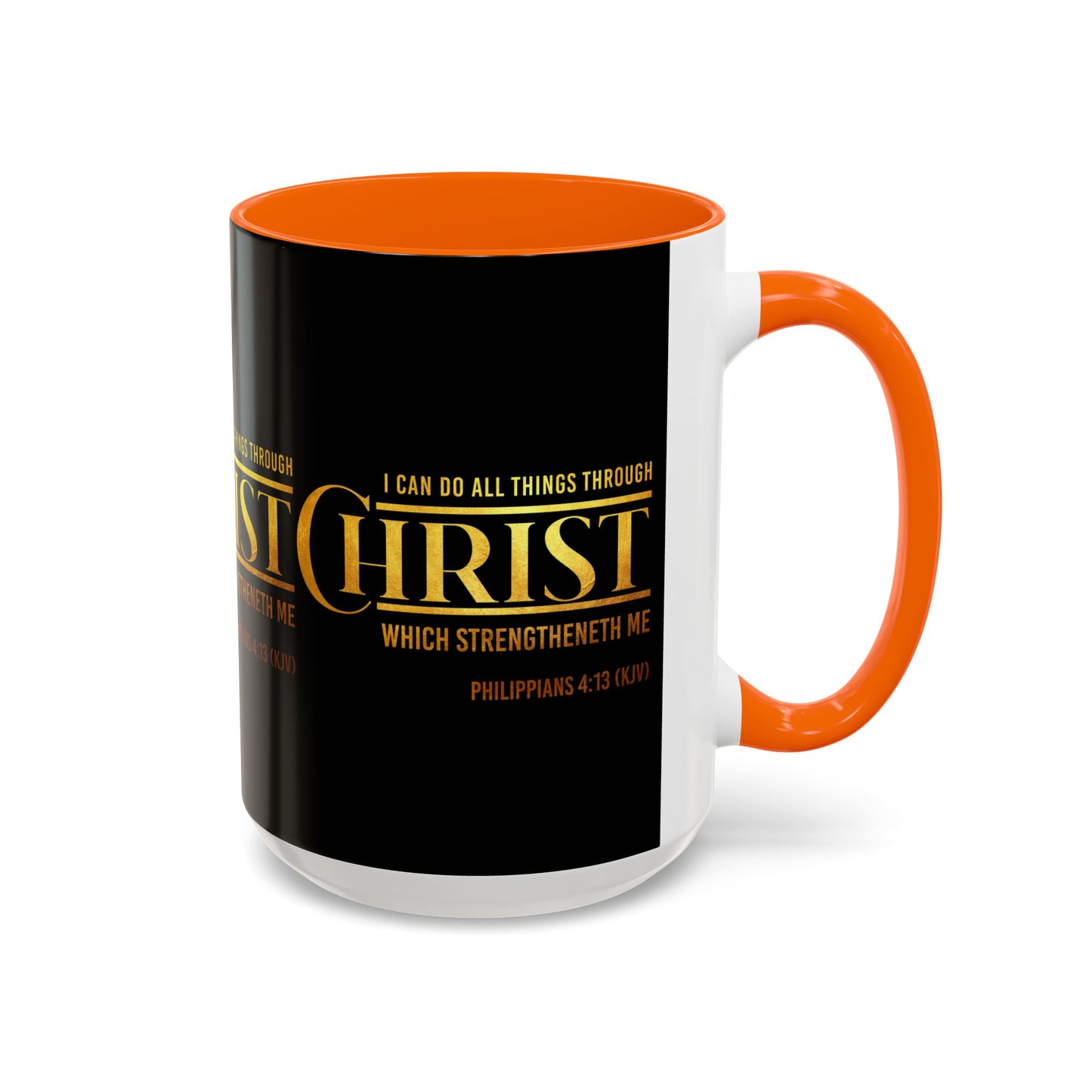 Philippians 4:13 KJV Coffee Mug I Can Do All Things Faith Based Gift