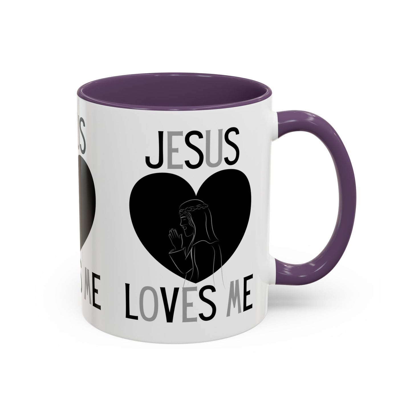 Jesus Loves Me Coffee Mug Inspirational Christian Gift for Faith-Based Living