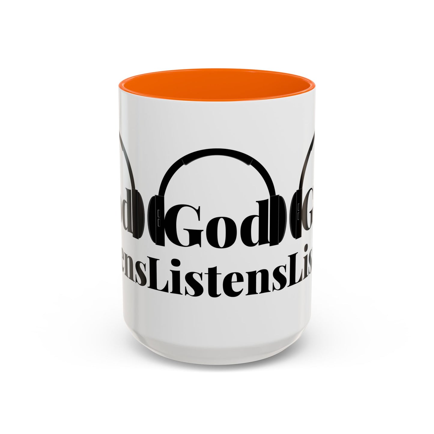 God Listens Coffee Mug Faith Based Christian Gift for Him or Her