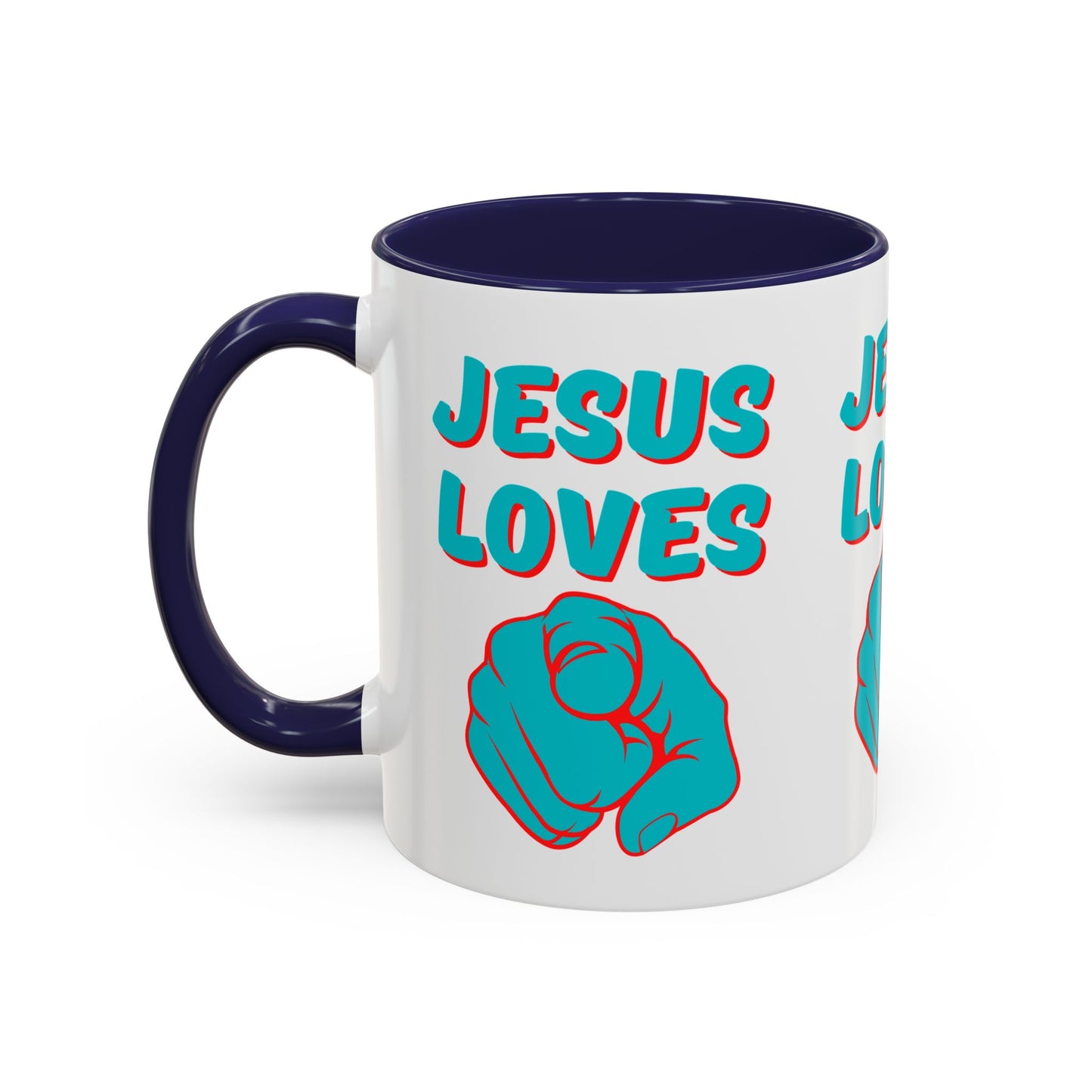 Jesus Loves You Coffee Mug Inspirational Christian Gift for Daily Encouragement