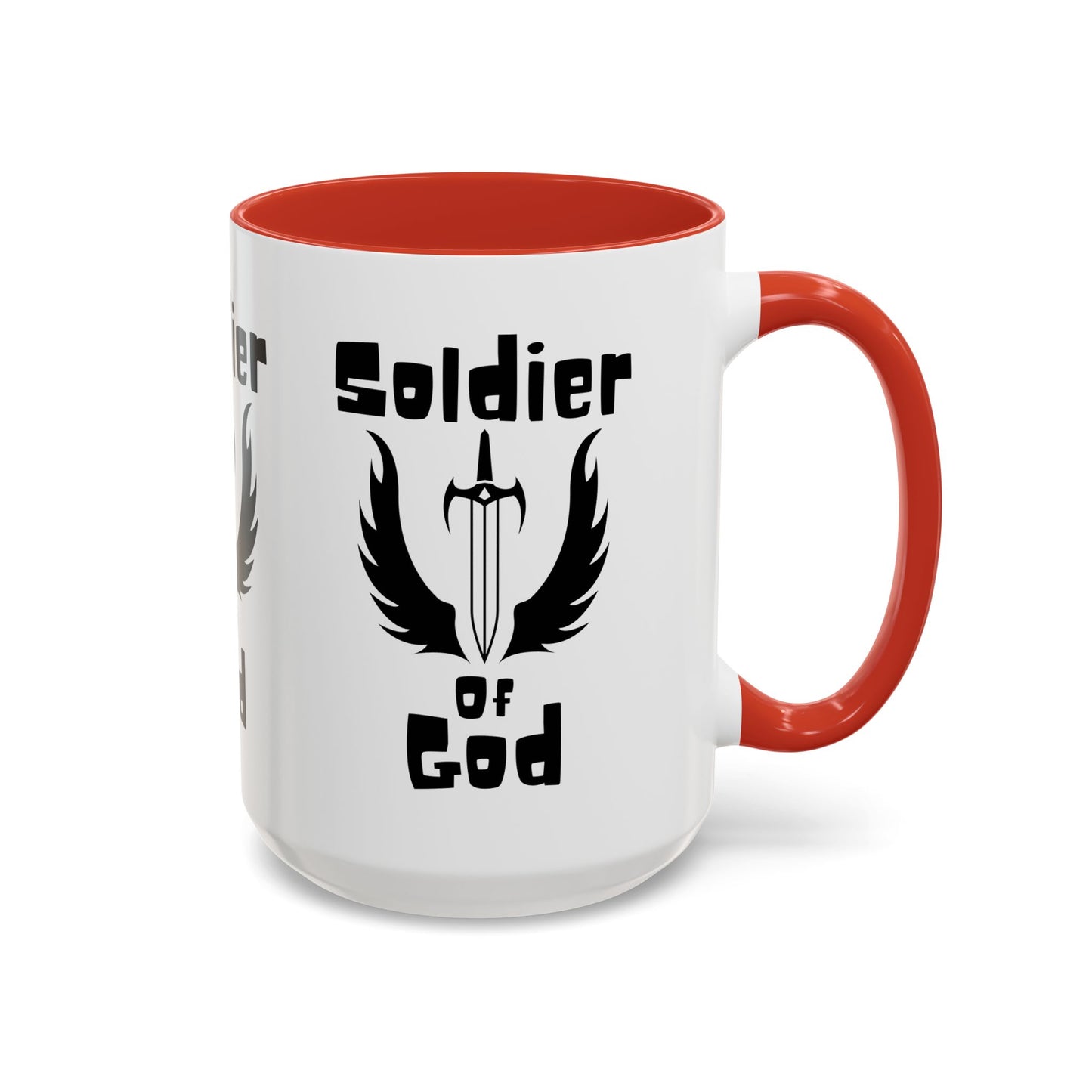 Soldier of God Coffee Mug Inspirational Christian Gift for Faith-Based Living