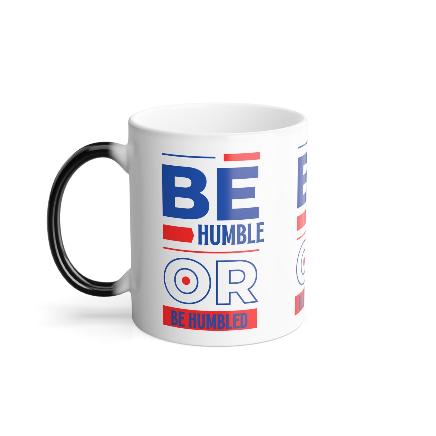 Be Humble Or Be Humbled Bible Themed Color Morphing Coffee Mug Faith Based Inspirational Christian Gift for Coffee Lovers