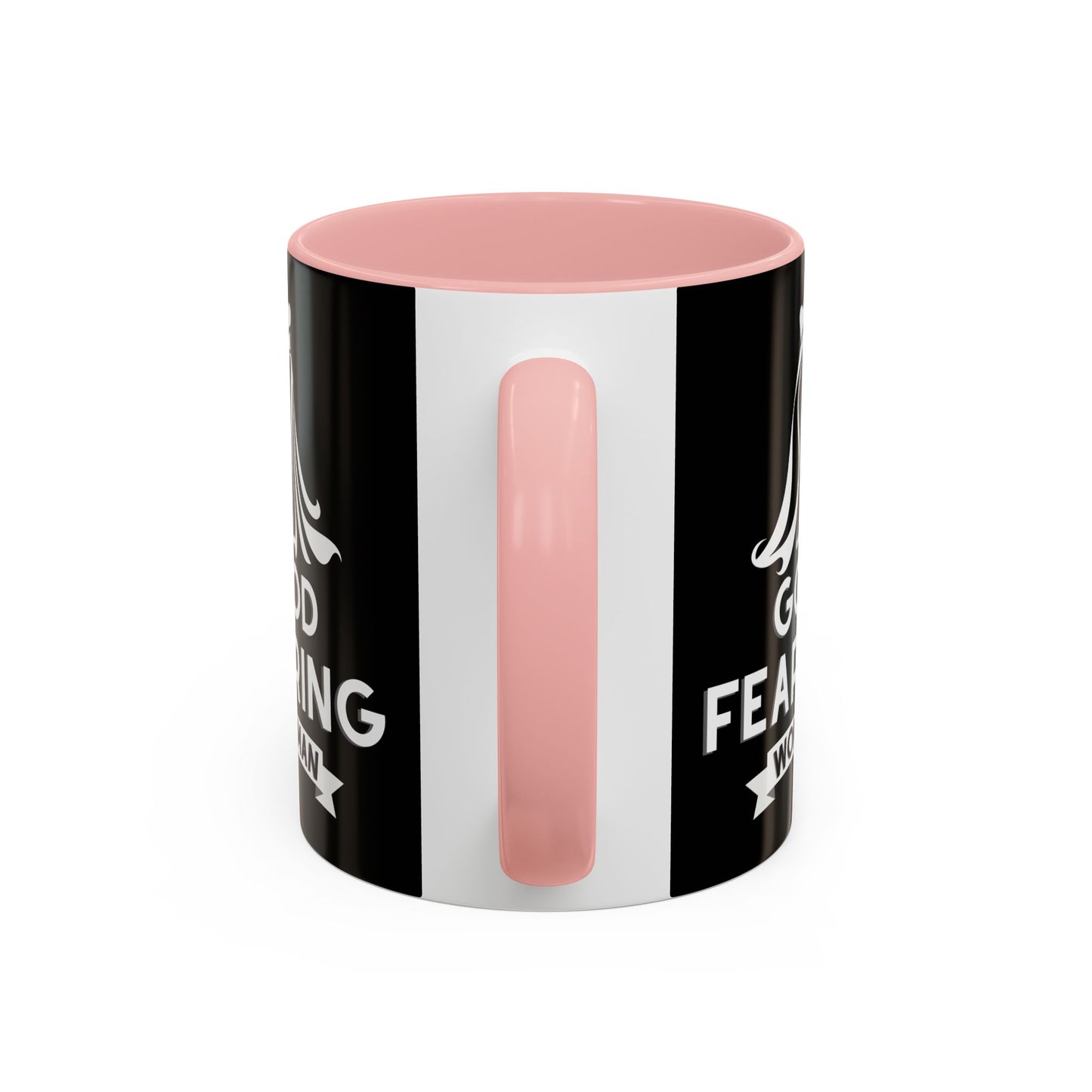 God Fearing Woman Coffee Mug Inspirational Christian Gift for Her