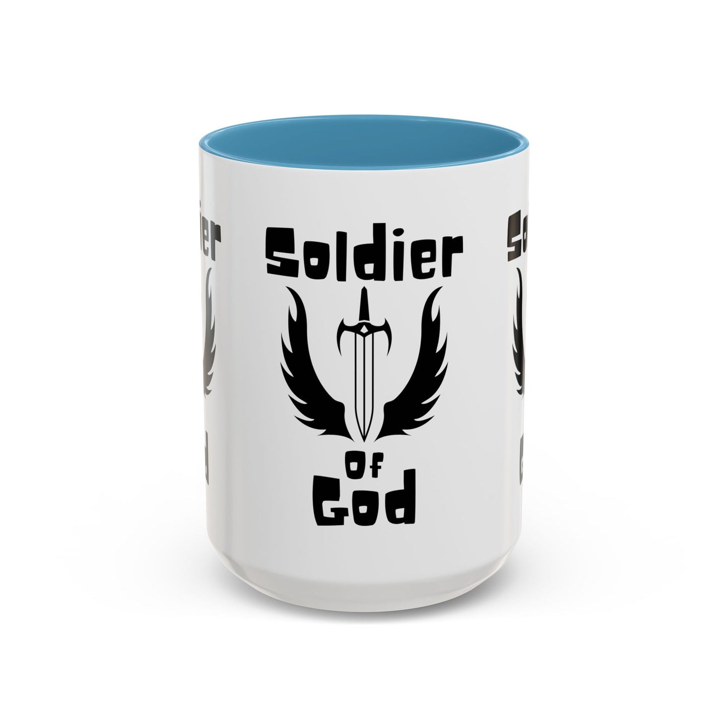 Soldier of God Coffee Mug Inspirational Christian Gift for Faith-Based Living