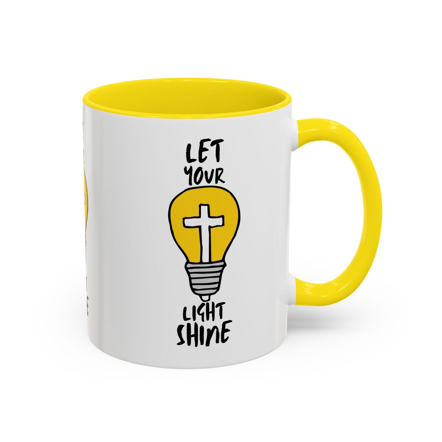 Let Your Light Shine Coffee Mug Inspirational Christian Gift for Faith-Based Coffee Lovers