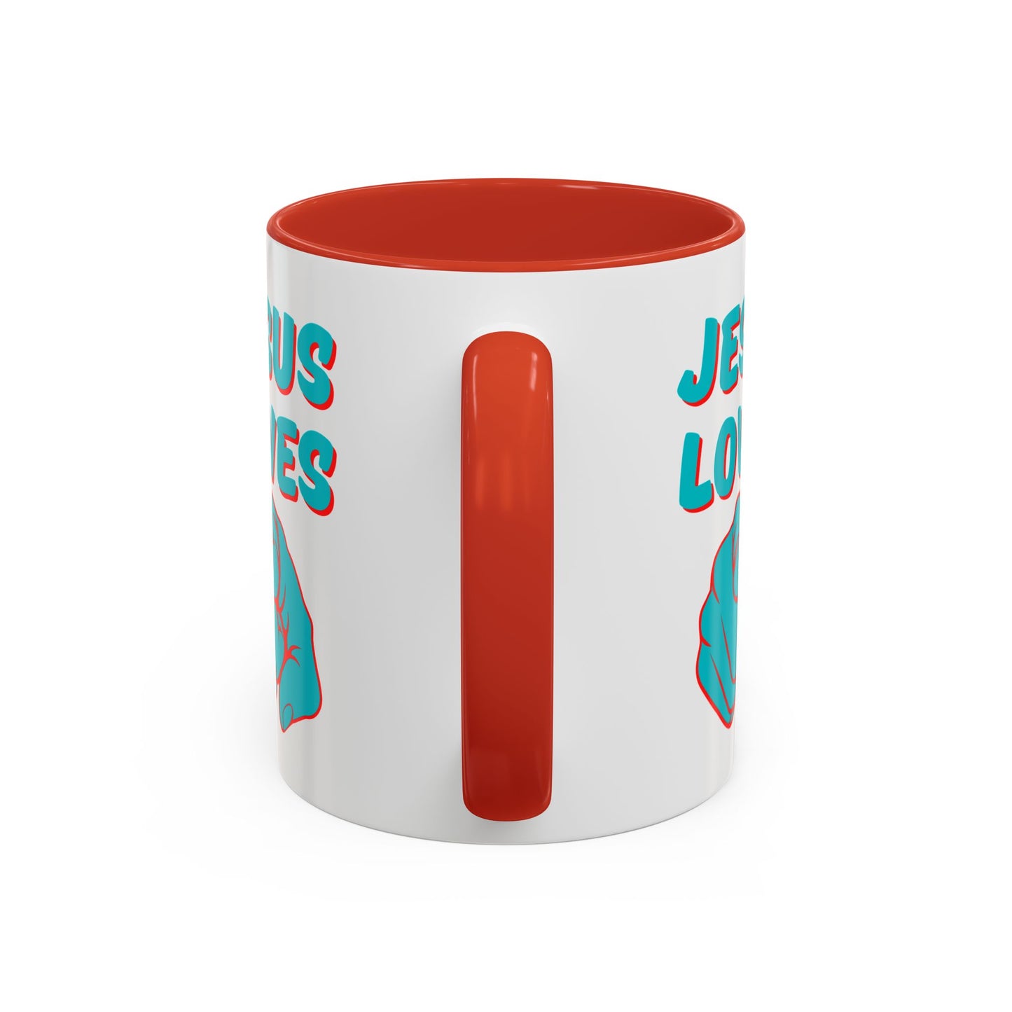 Jesus Loves You Coffee Mug Inspirational Christian Gift for Daily Encouragement