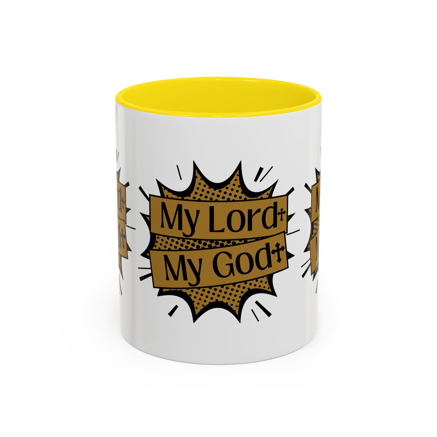 My Lord My God Coffee Mug Faith Based Christian Gift for Believers